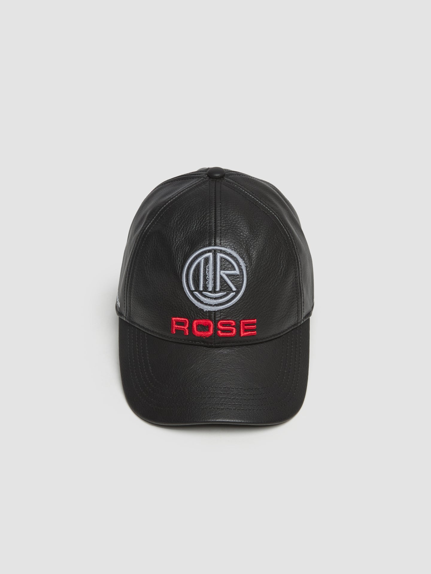 Leather Cap in Black