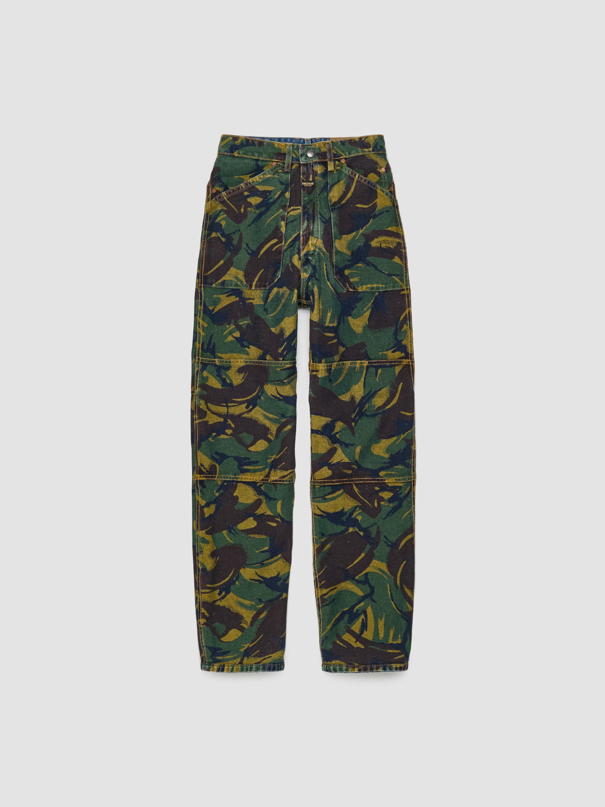 Reversible Camo Jeans in Blue