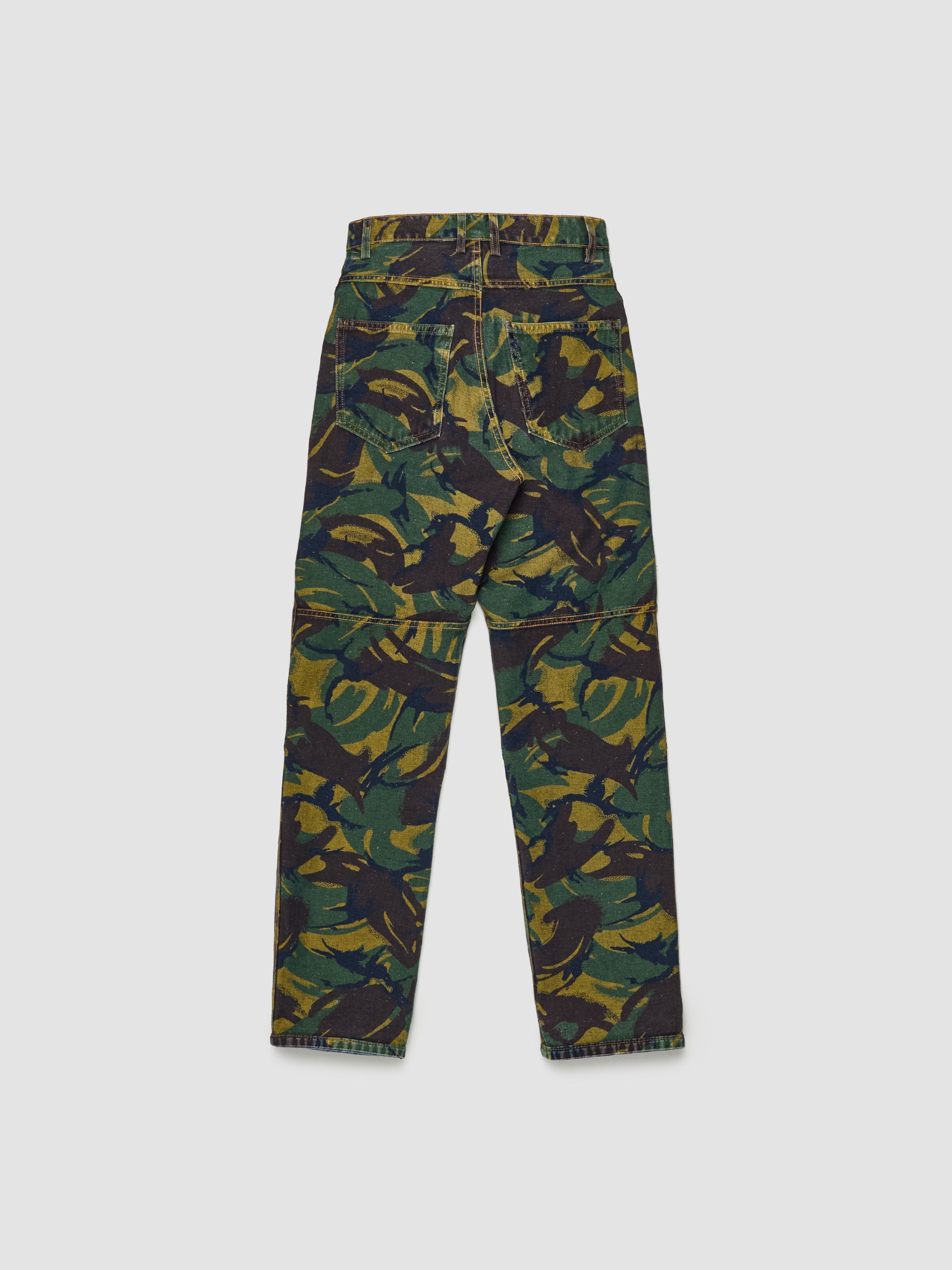 Reversible Camo Jeans in Blue