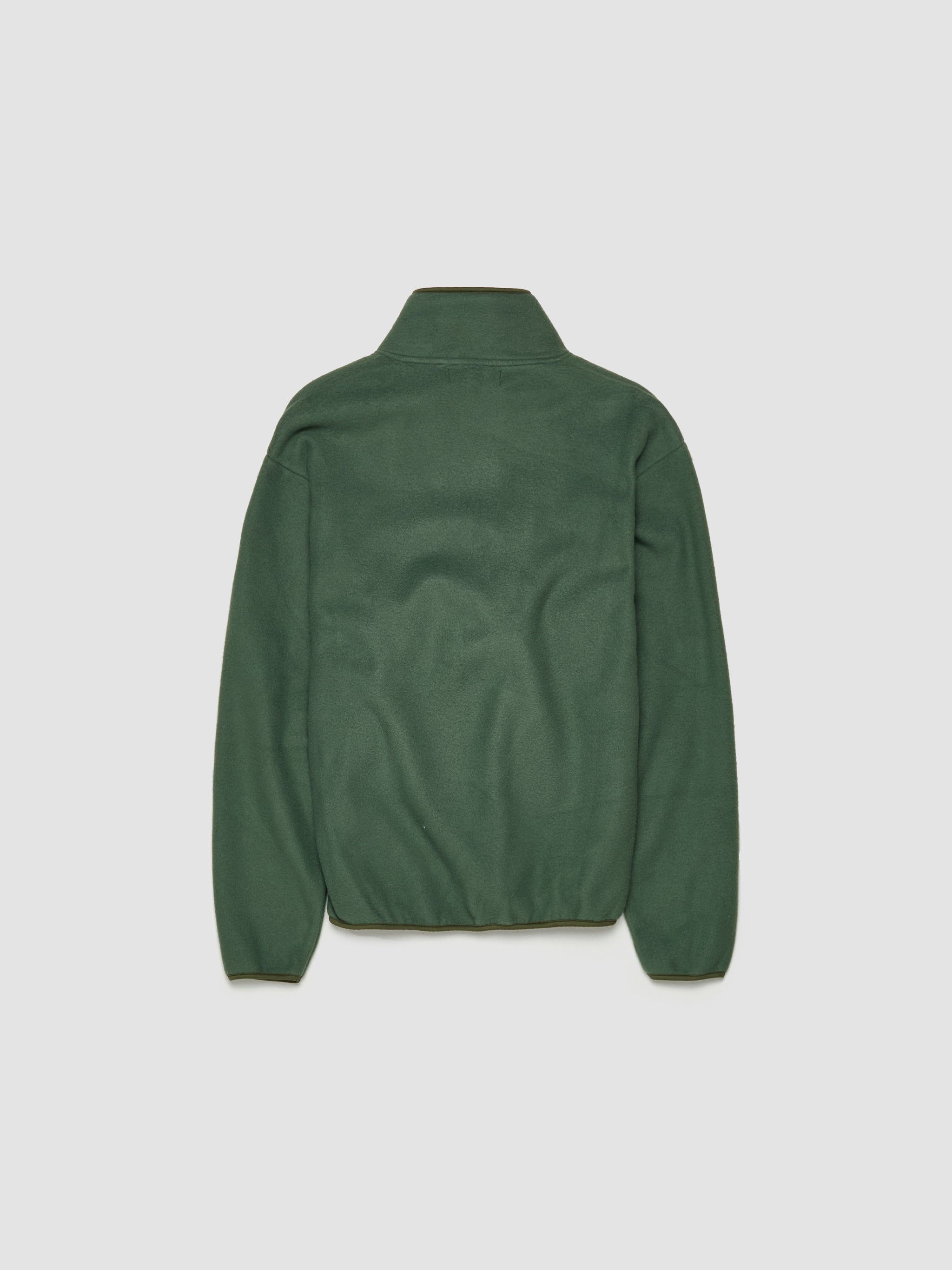 Always Adored Half-Zip Sweatshirt in Green