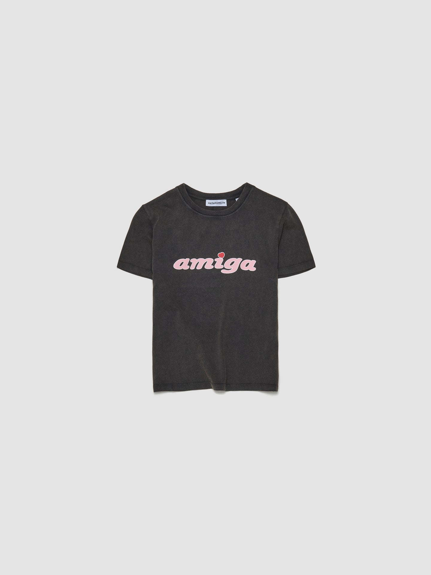 Amiga T-Shirt in Off Black