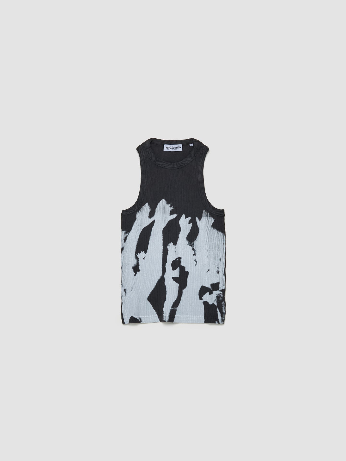 Palms of Pleasure Tank Top in Off Black