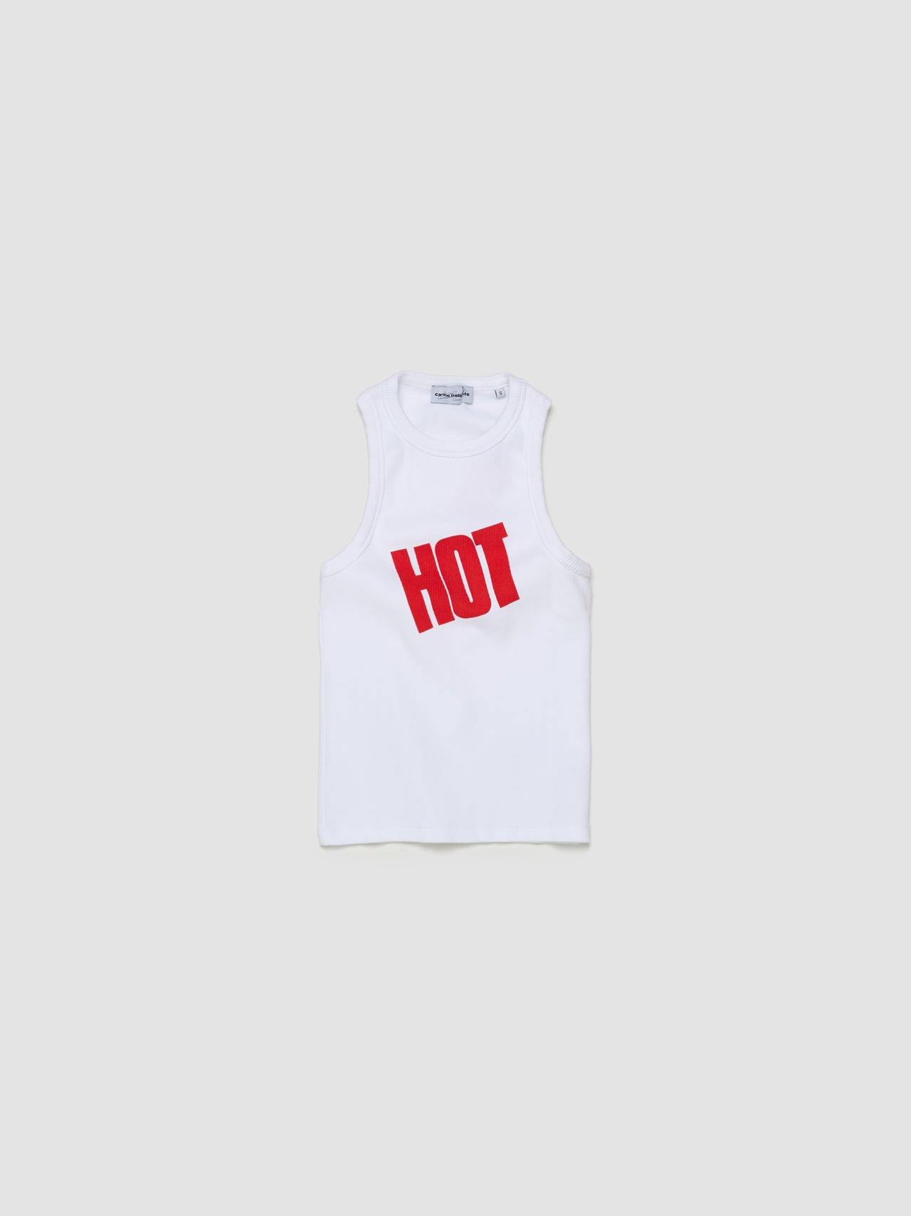 Simply Hot Tank Top in White