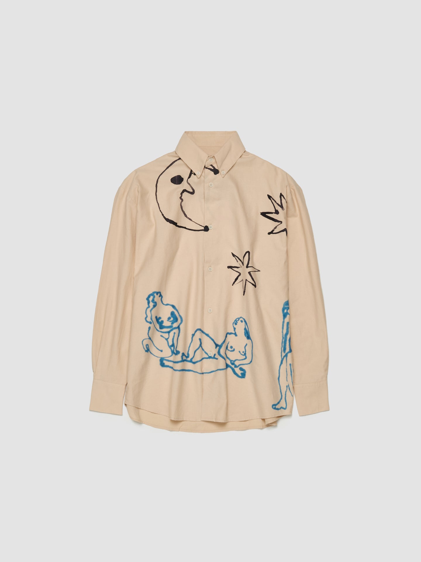 Astral Affair Shirt in Beige