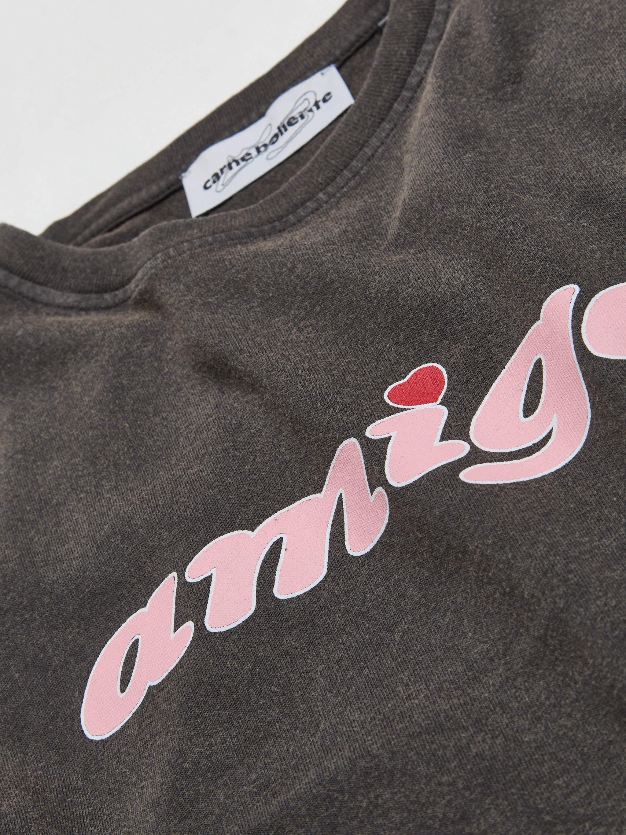 Amiga T-Shirt in Off Black