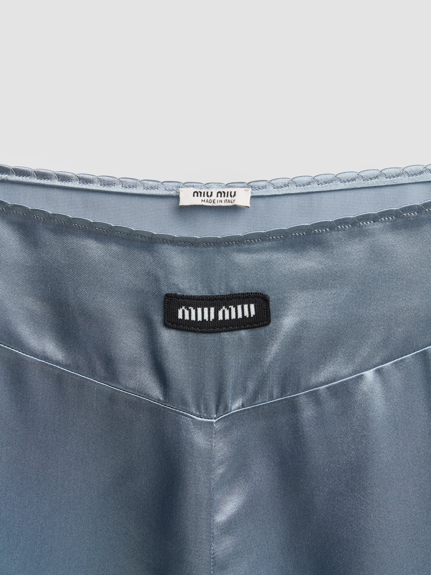 Satin Boxer Shorts in Astral Blue