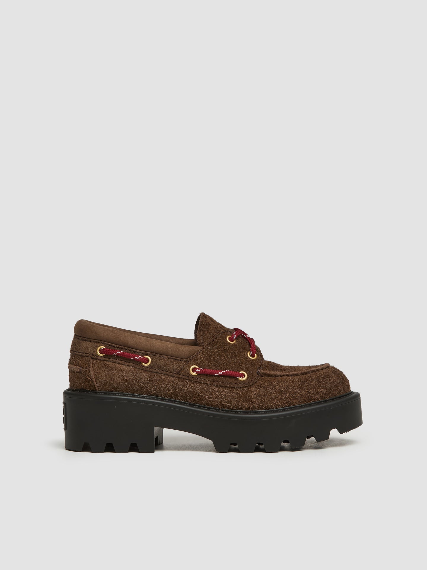 Suede Loafers in Sienna