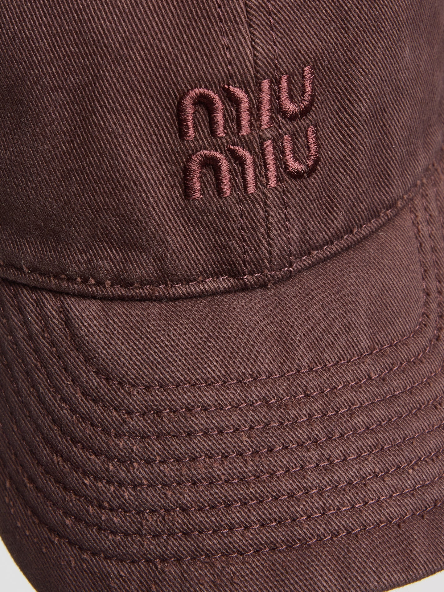 Drill Baseball Cap in Amaranth