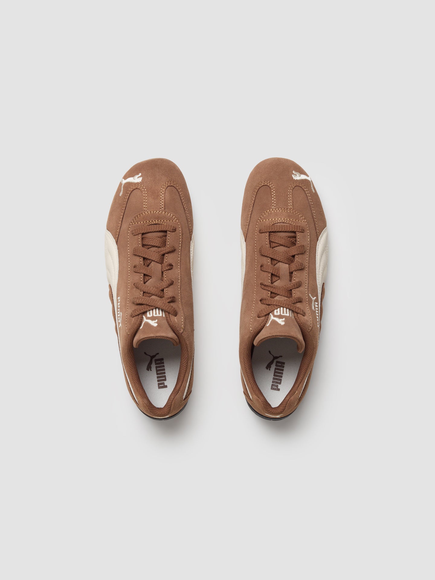 Speedcat Archive Sneaker in Haut Coffee & Frosted Ivory