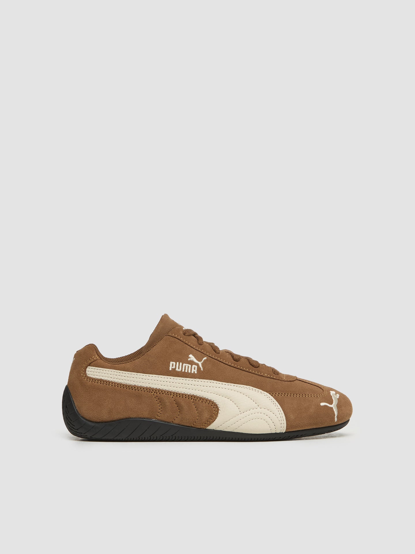 Speedcat Archive Sneaker in Haut Coffee & Frosted Ivory