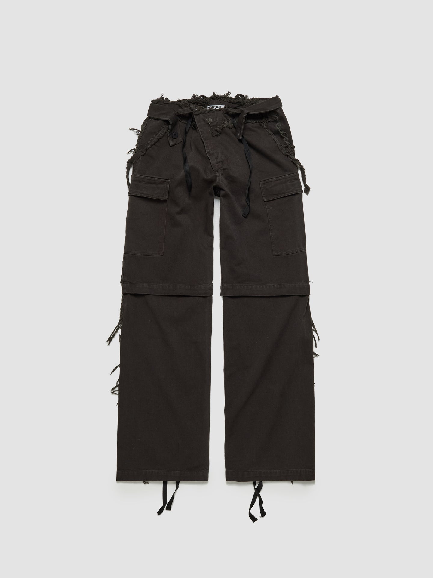 Baggy Cargo Pants in Brown