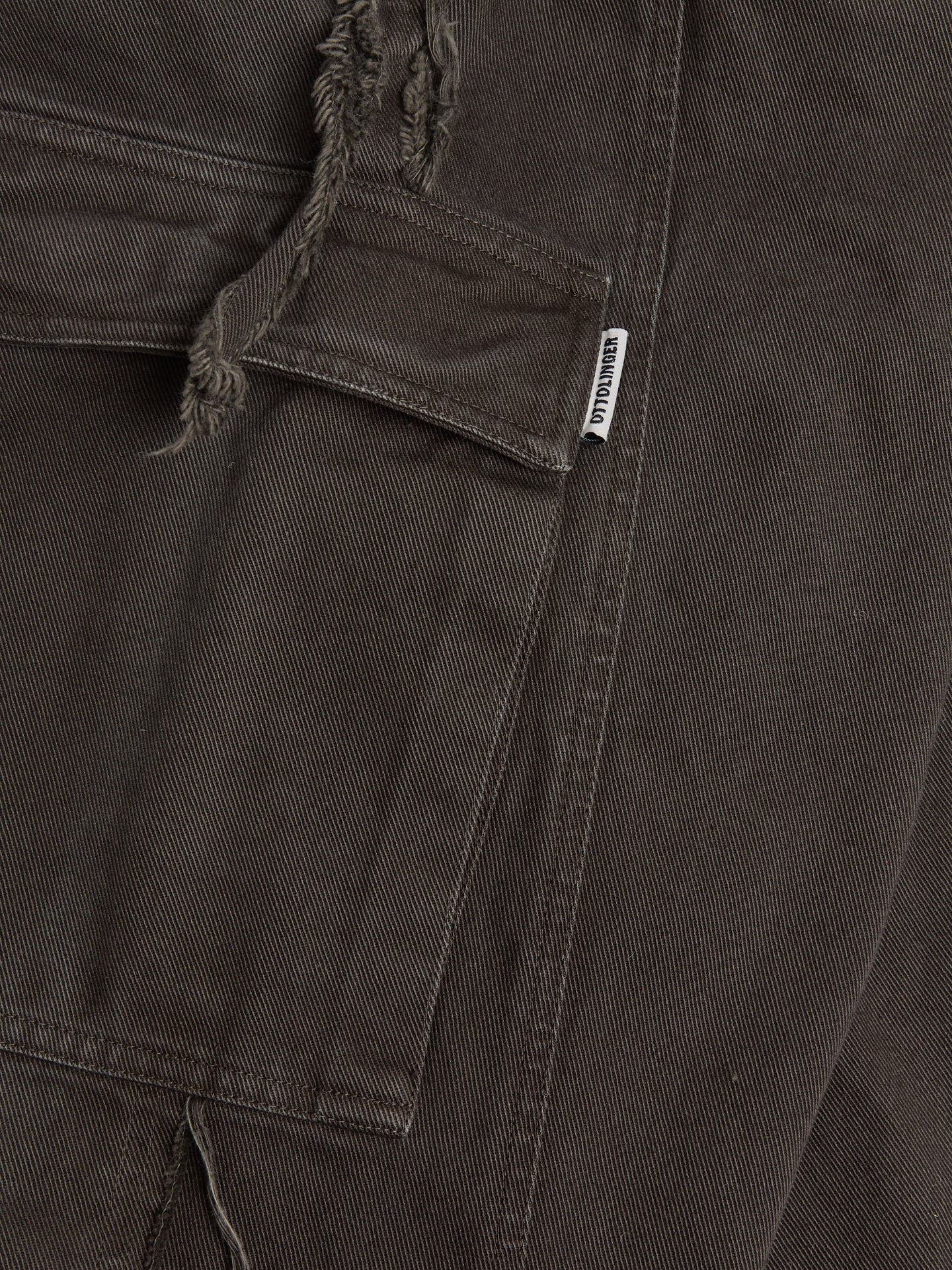 Baggy Cargo Pants in Brown