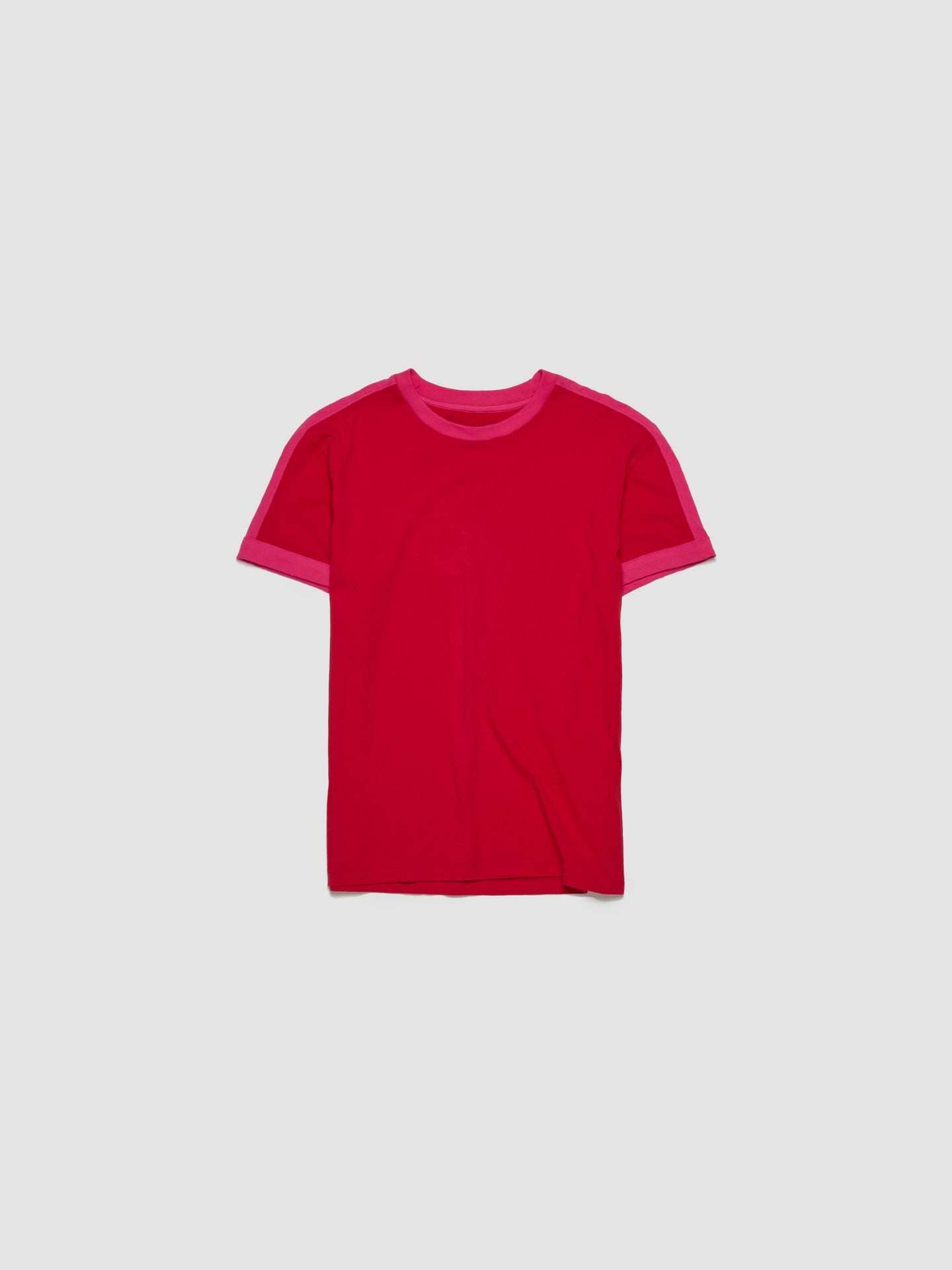 Diego T-Shirt in Red & Fuchsia