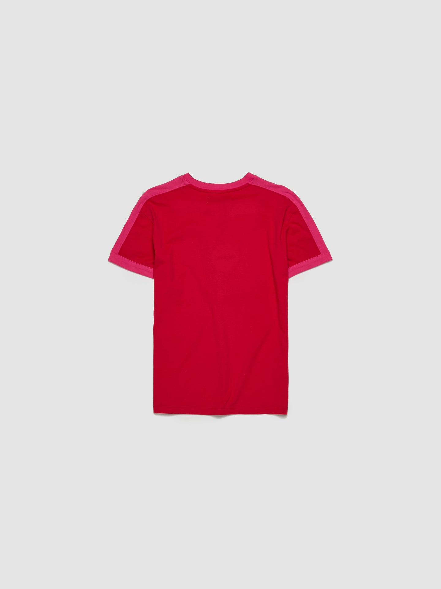 Diego T-Shirt in Red & Fuchsia