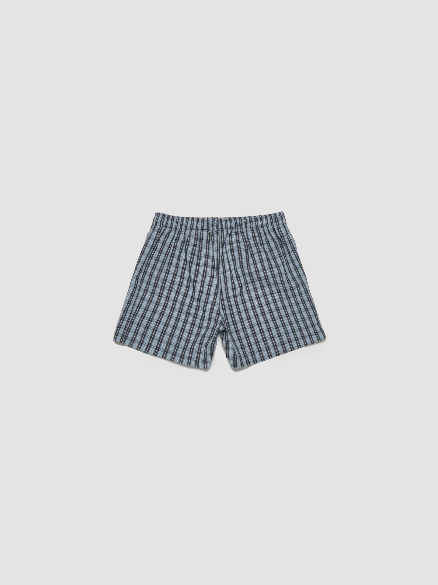 Boxers in Checkered Green