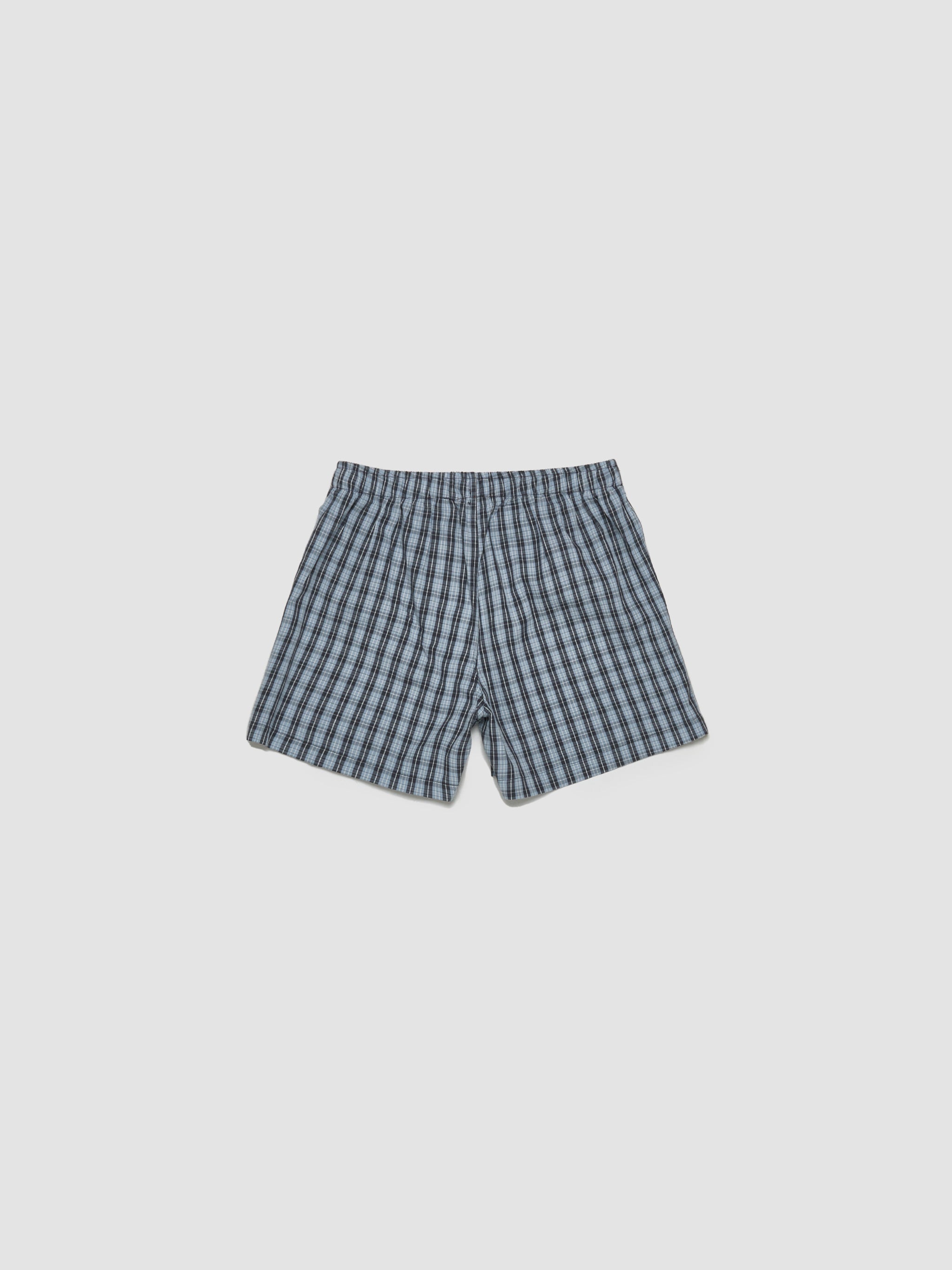 Boxers in Checkered Green