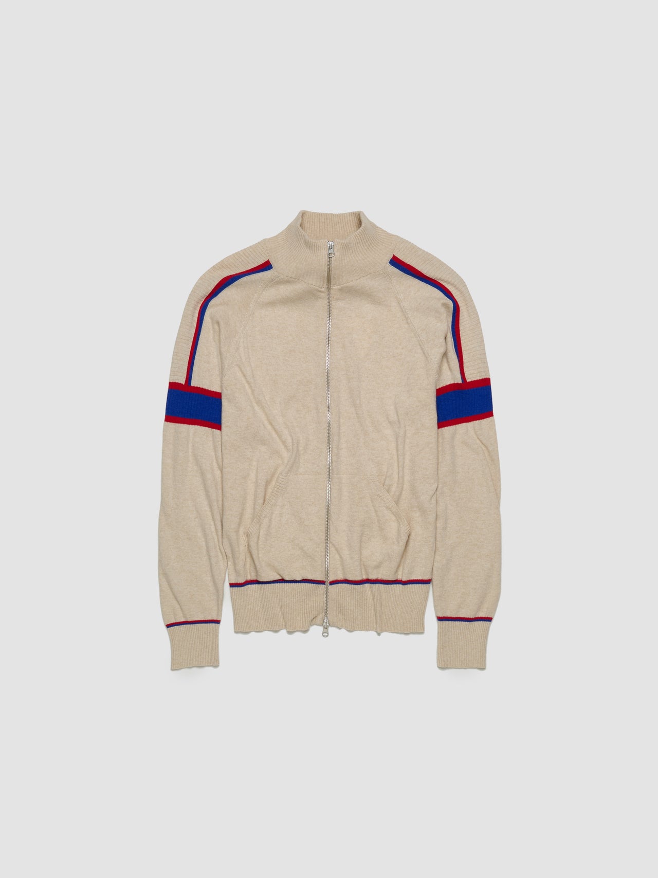 Pedro Zip-Up Jacket in Beige