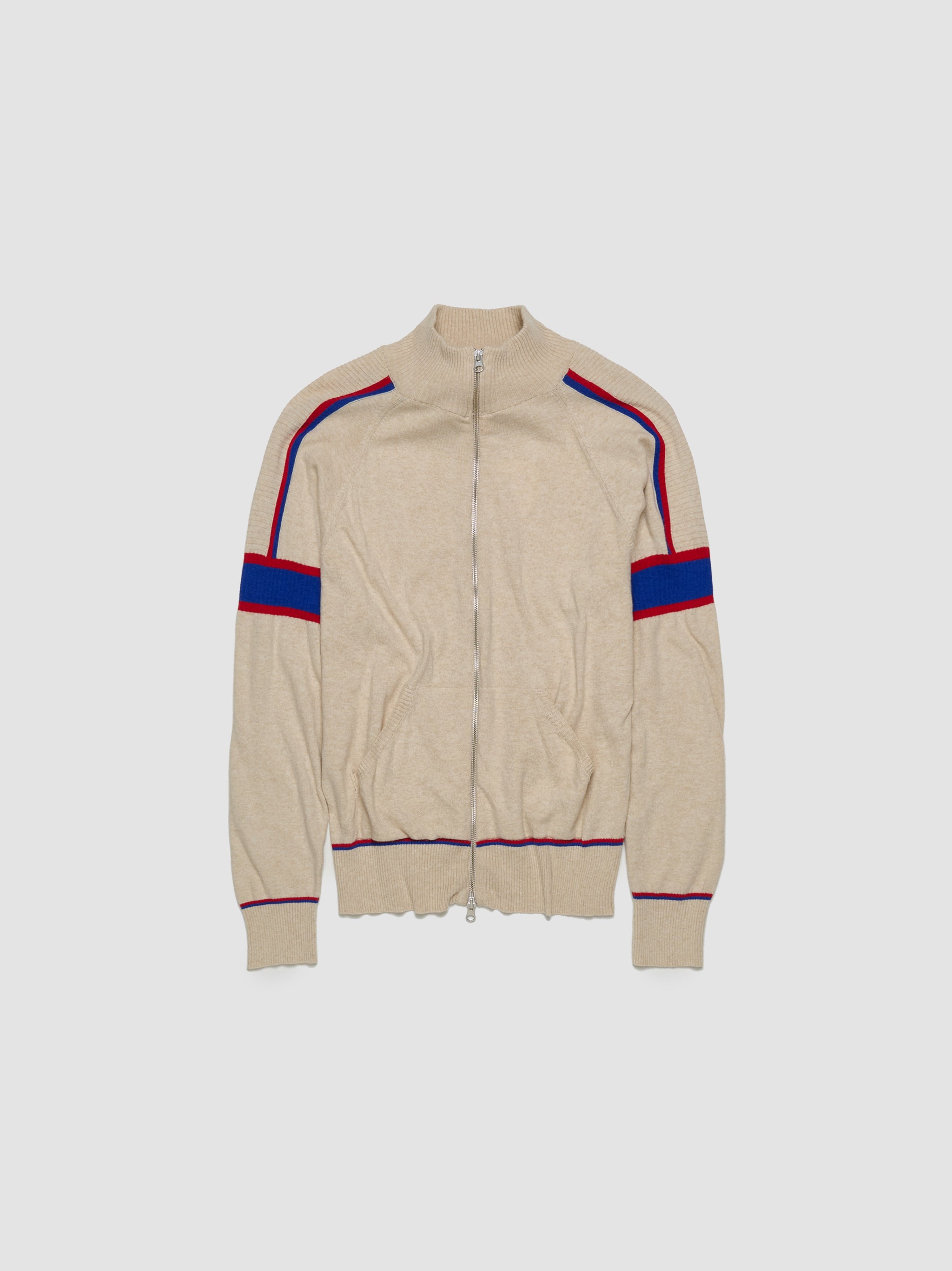 Pedro Zip-Up Jacket in Beige