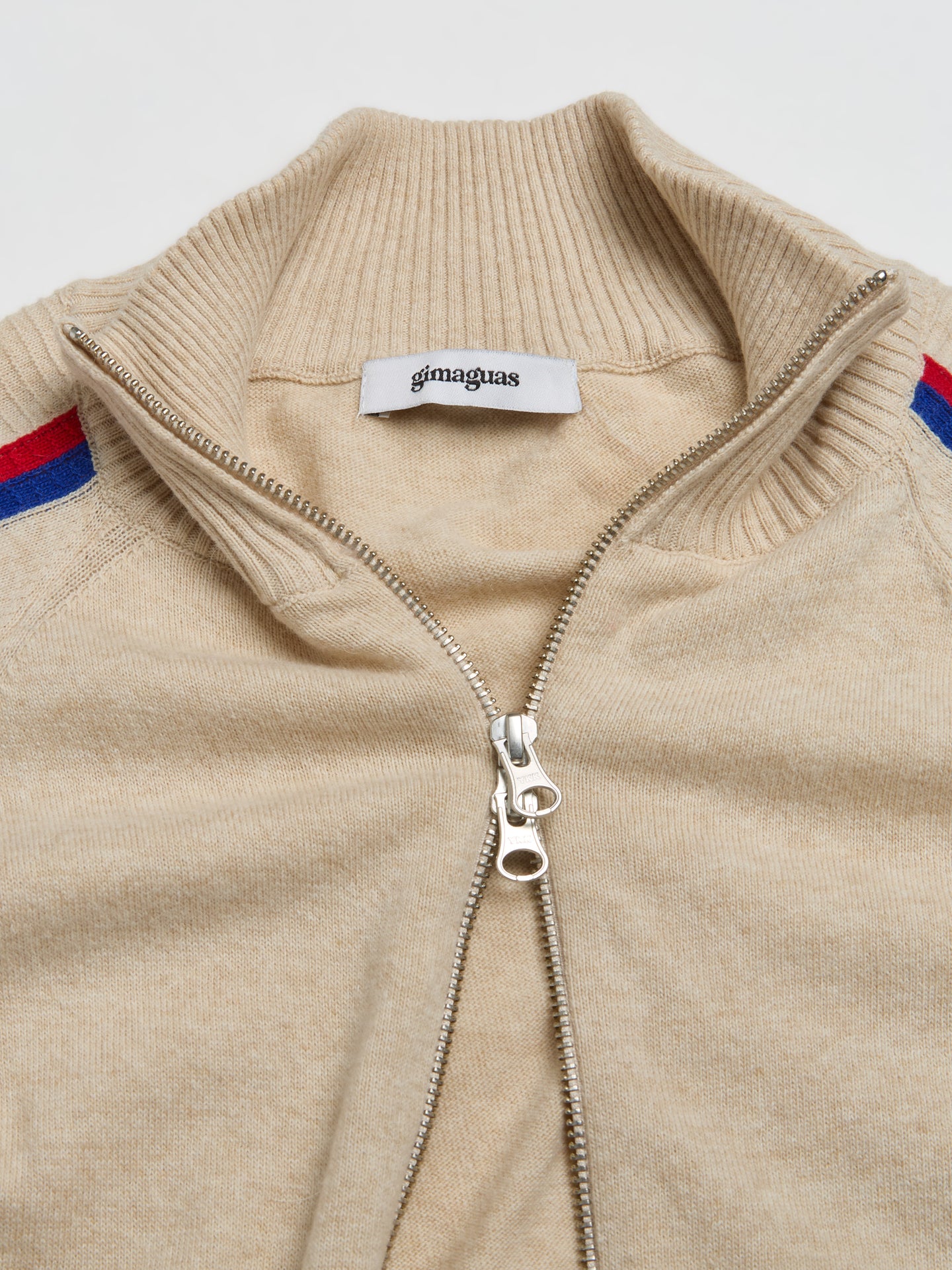 Pedro Zip-Up Jacket in Beige