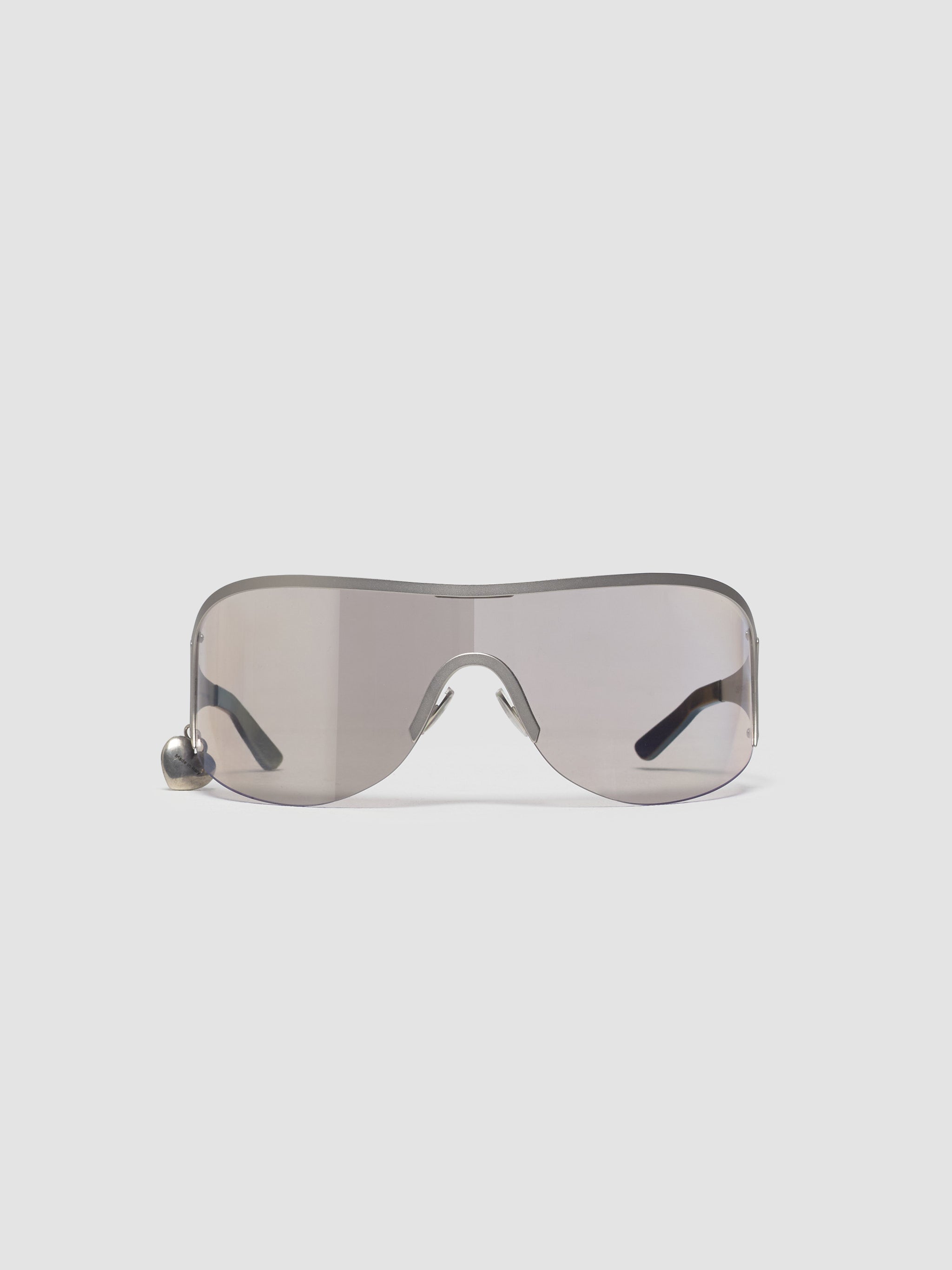 Metal Frame Sunglasses in Silver
