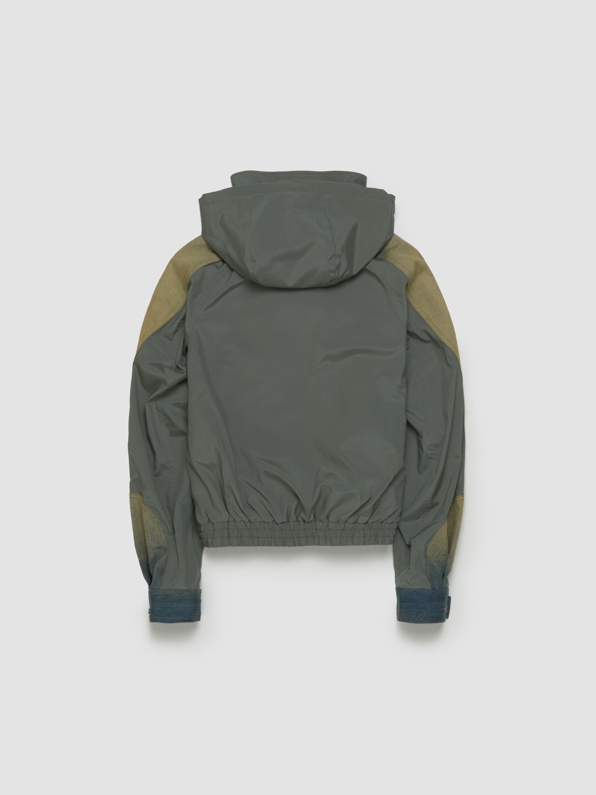 Windbreaker Jacket in Olive Green