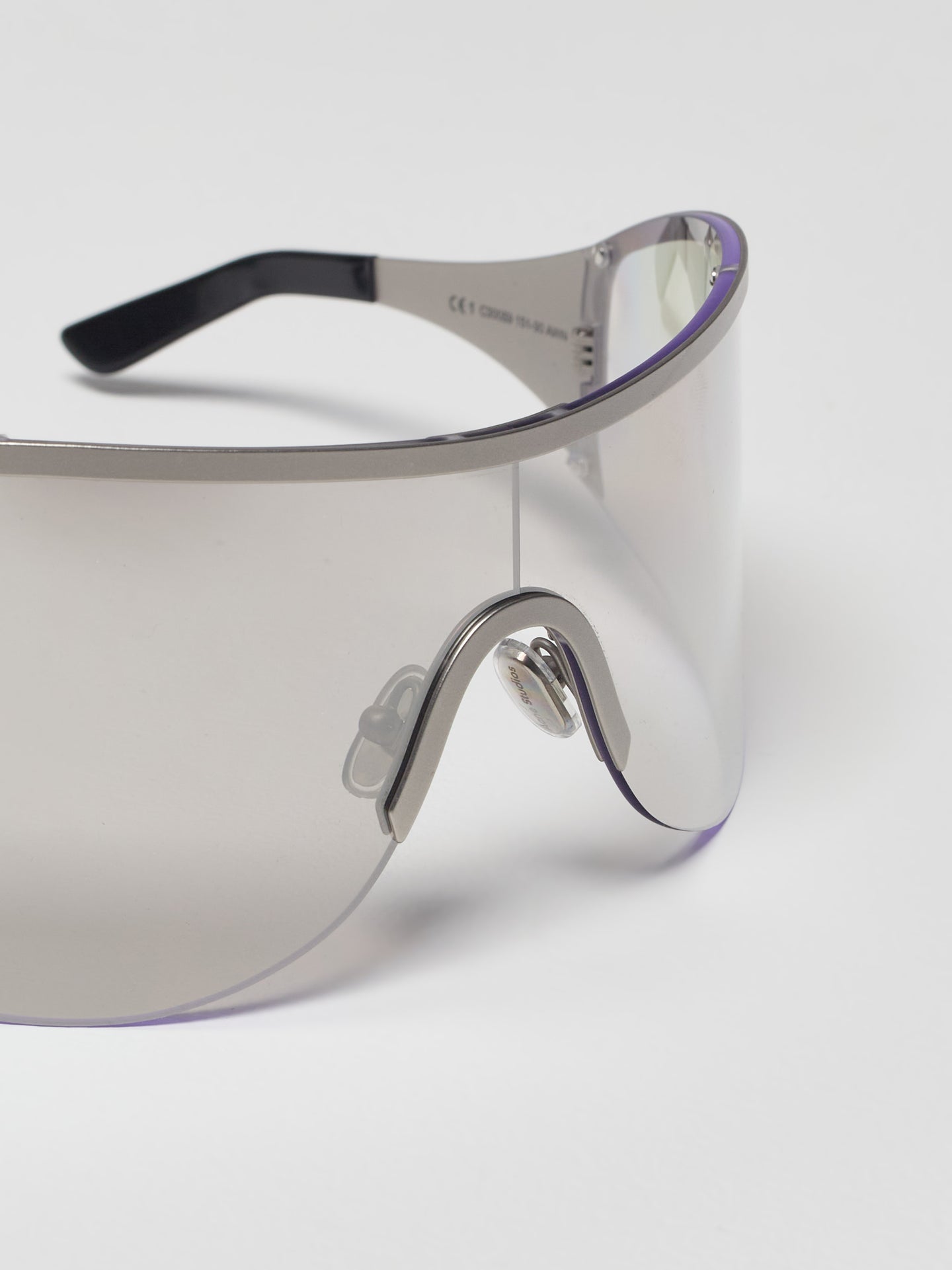 Metal Frame Sunglasses in Silver