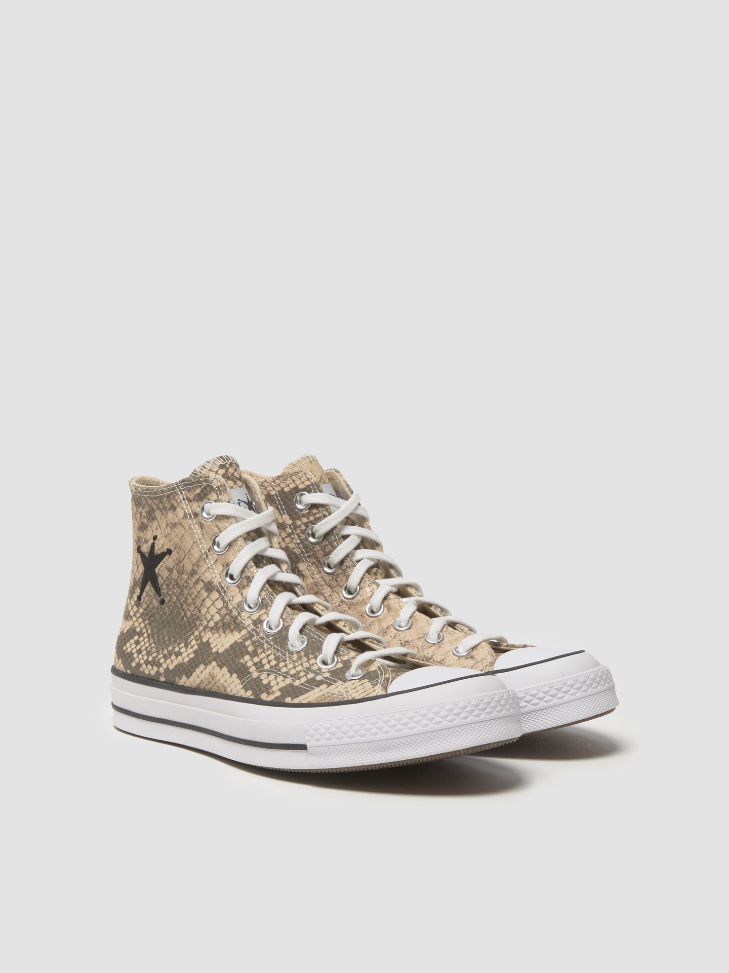 x Stüssy Chuck 70 Hi Sneaker in Snakeskin