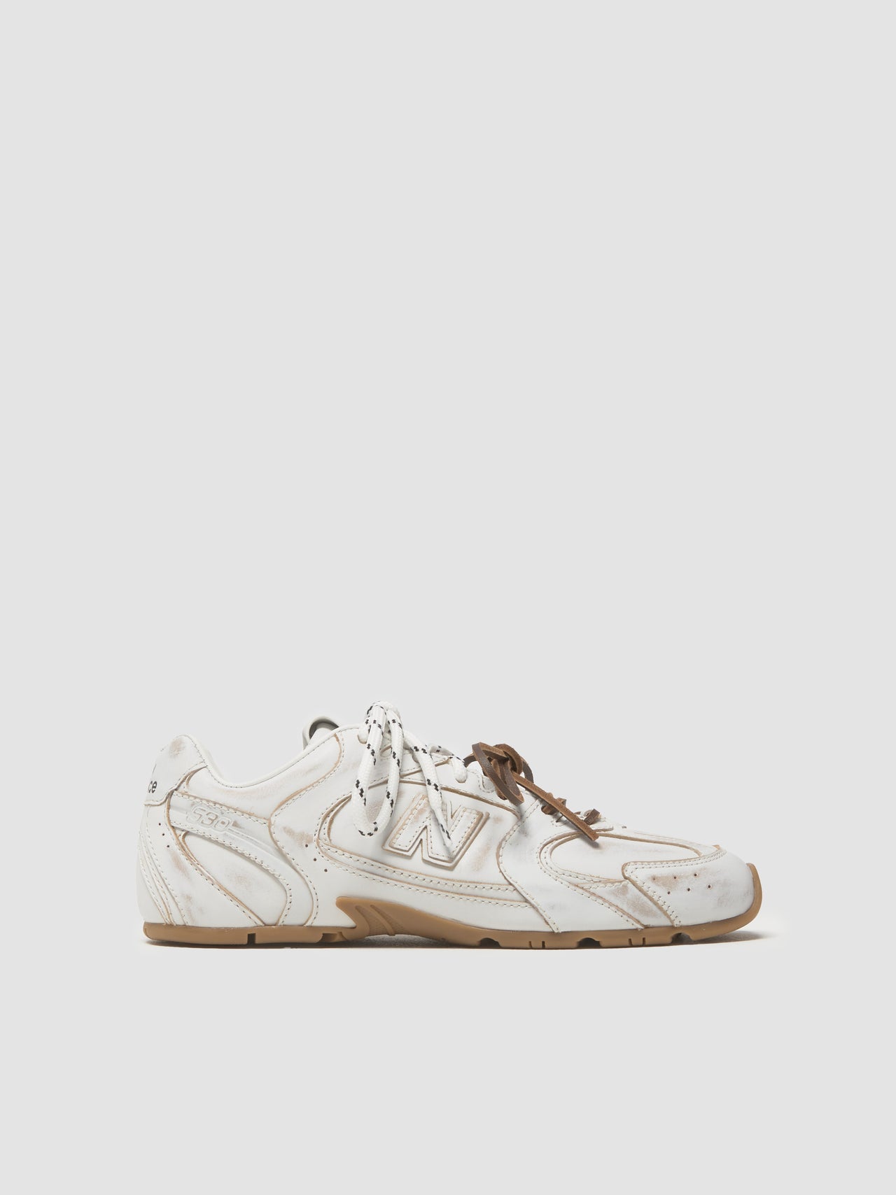 x New Balance 530 SL Leather Sneaker in White