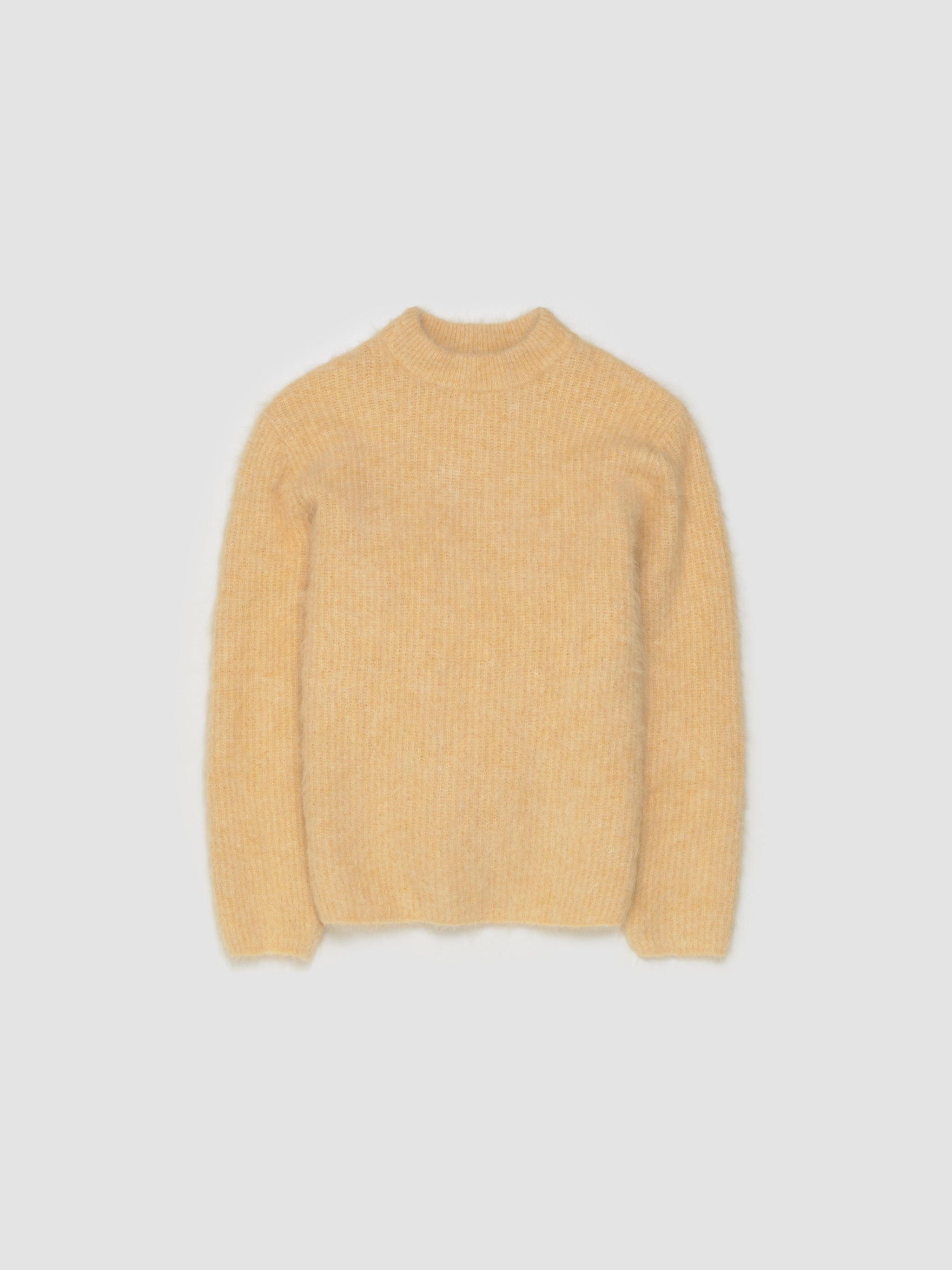 Haru Sweater in Yellow Alpaca