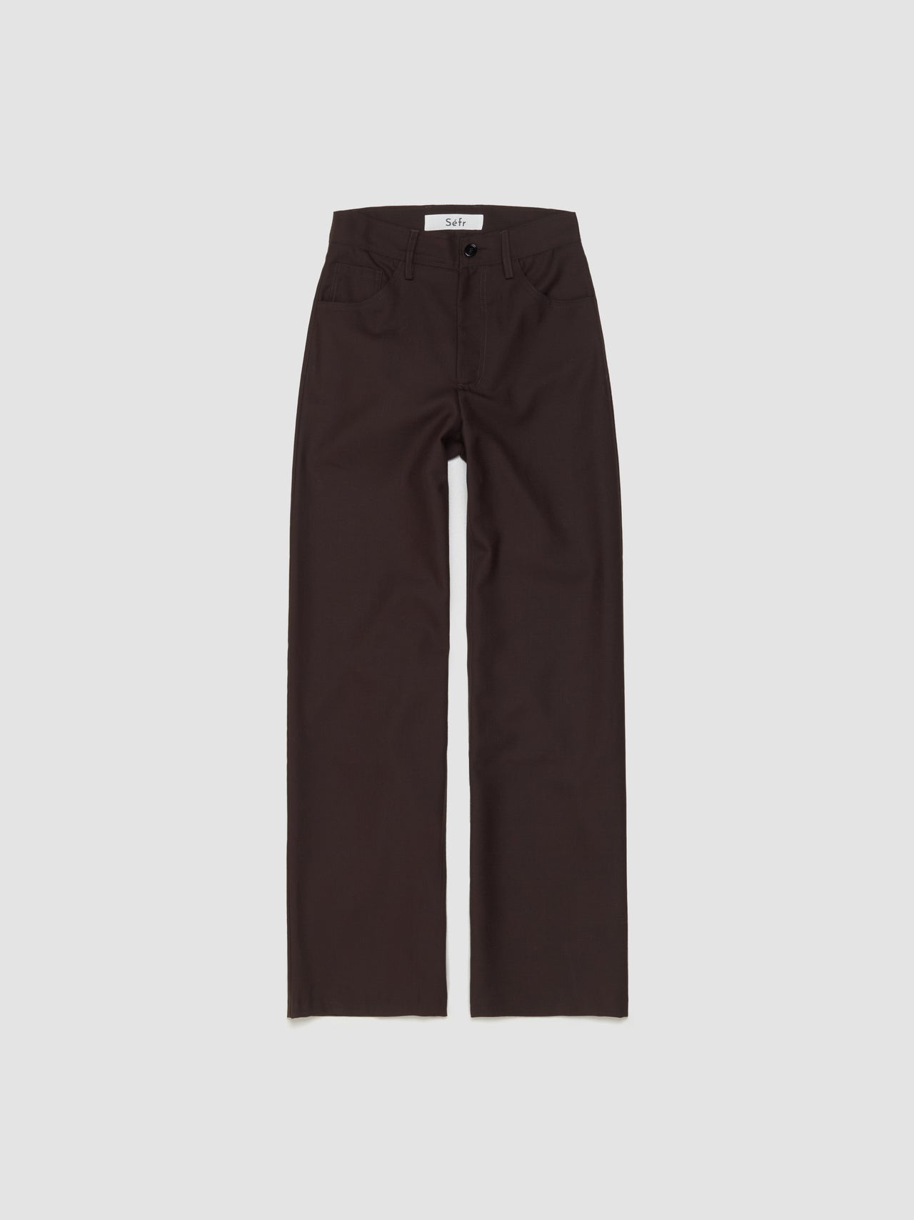 Jiro Trouser in Sludge Wool