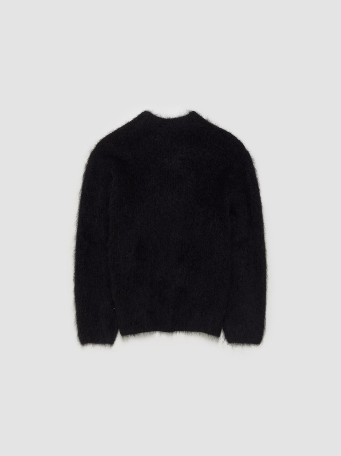 Haru Sweater in Black Alpaca