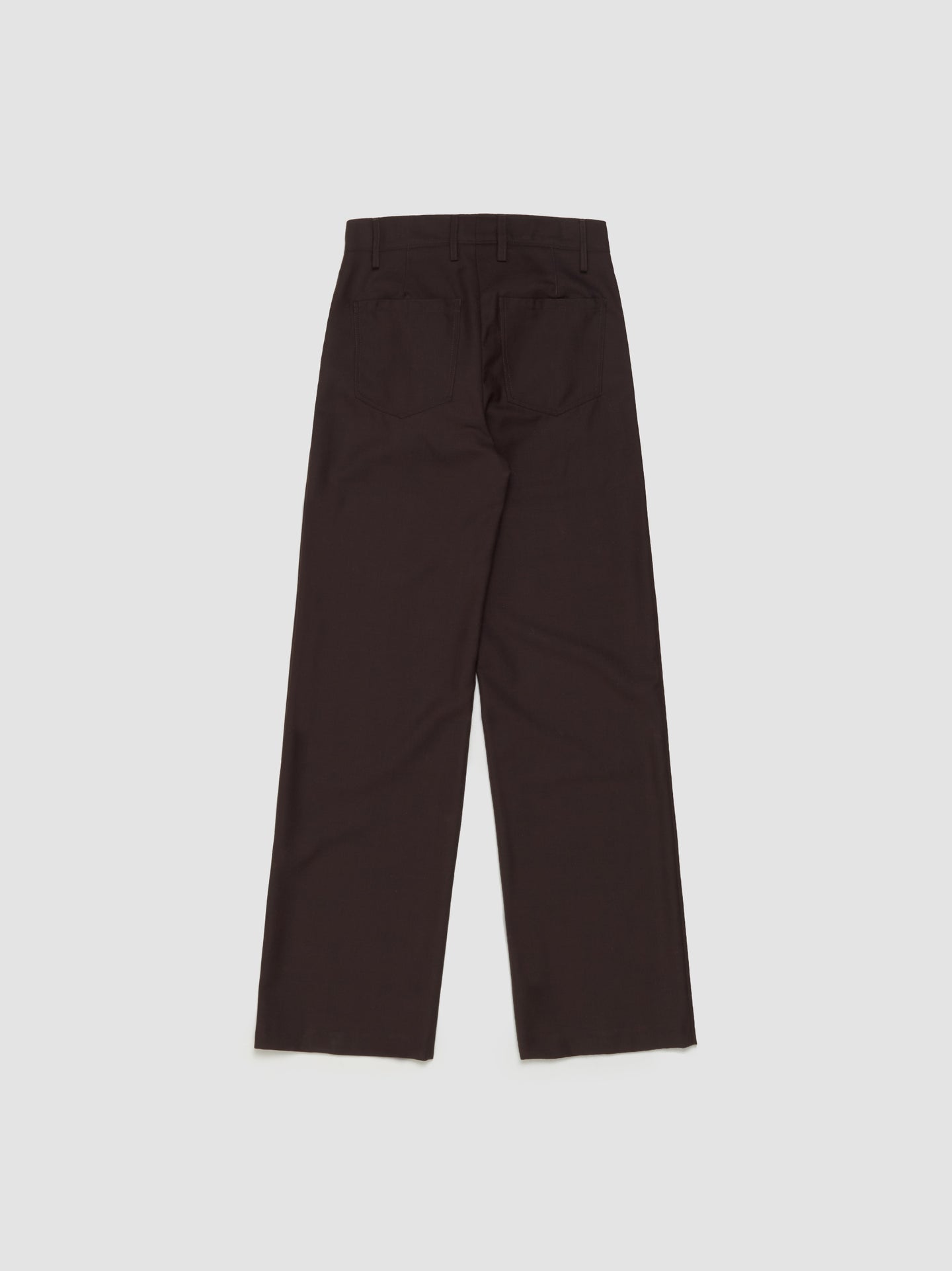 Jiro Trouser in Sludge Wool