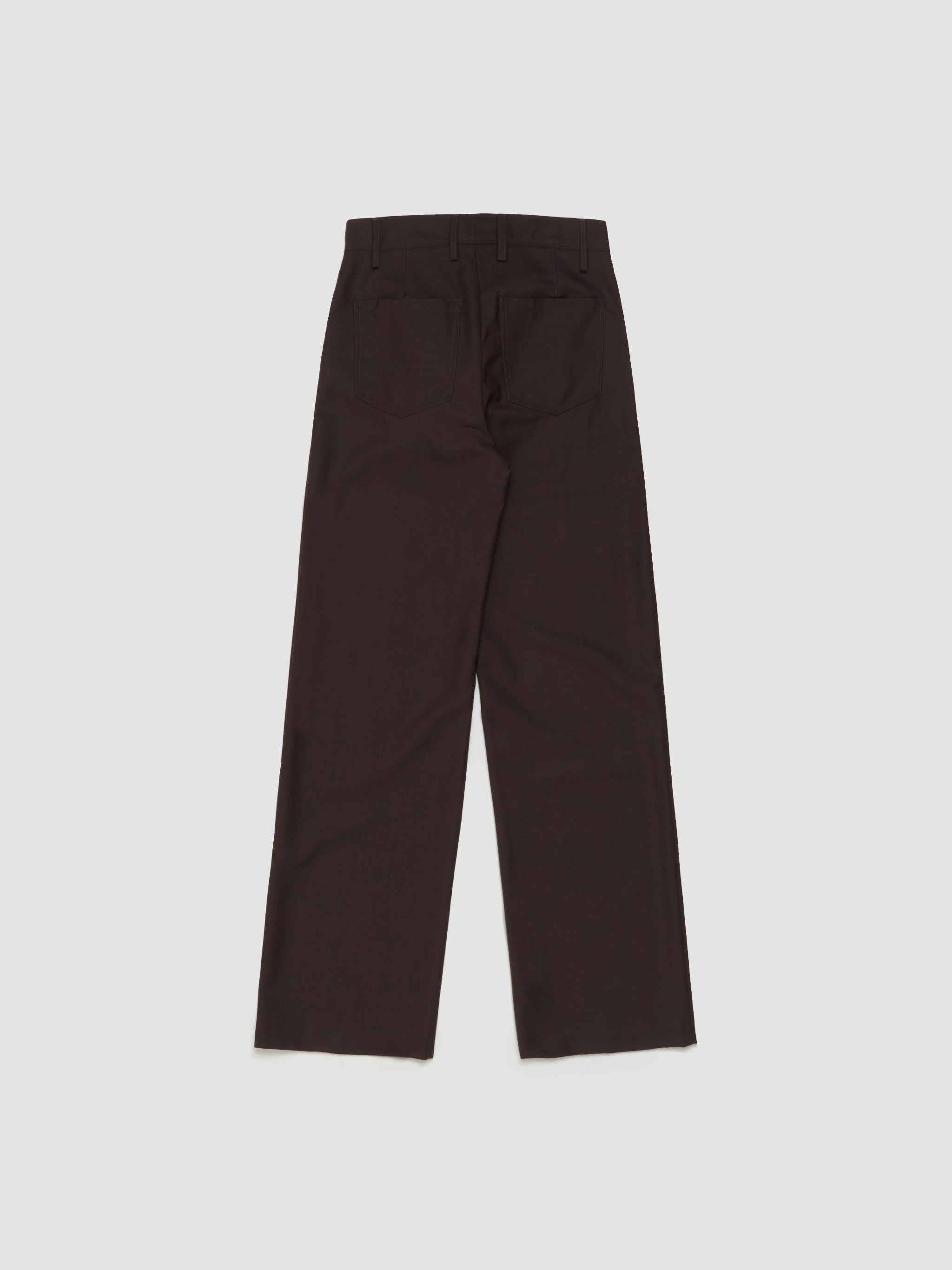 Jiro Trousers in Sludge Wool