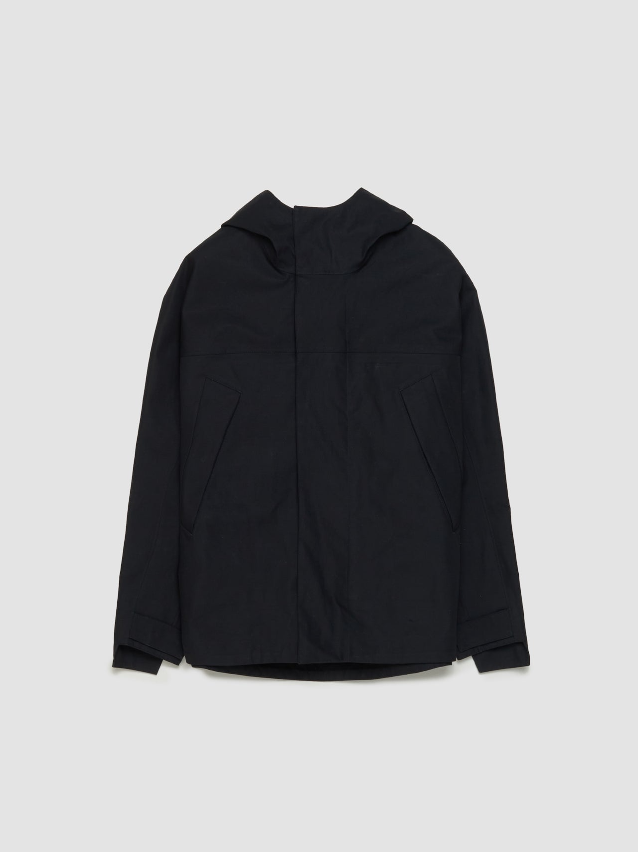 Soft Technical Parka in Black