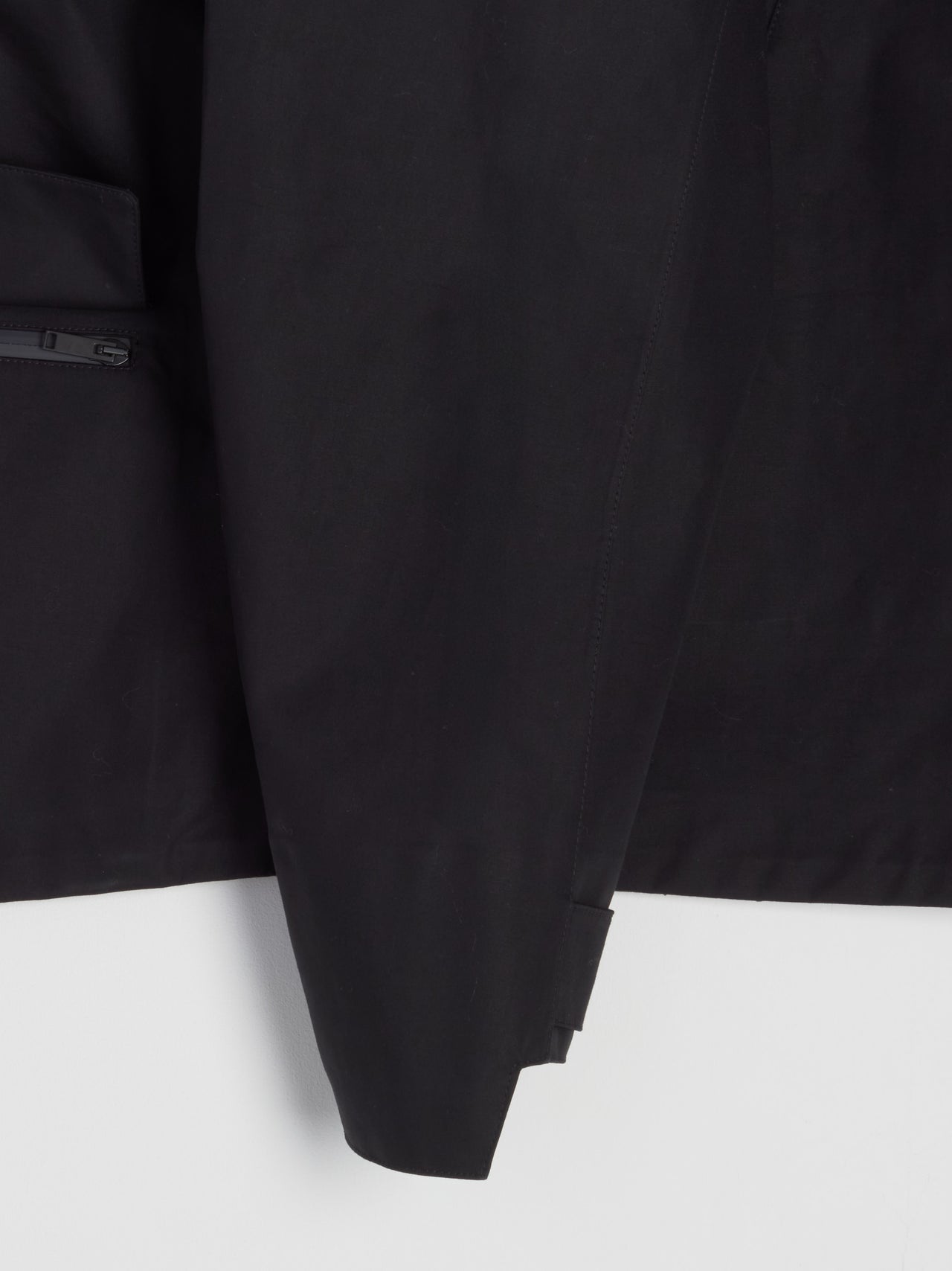 Soft Technical Parka in Black