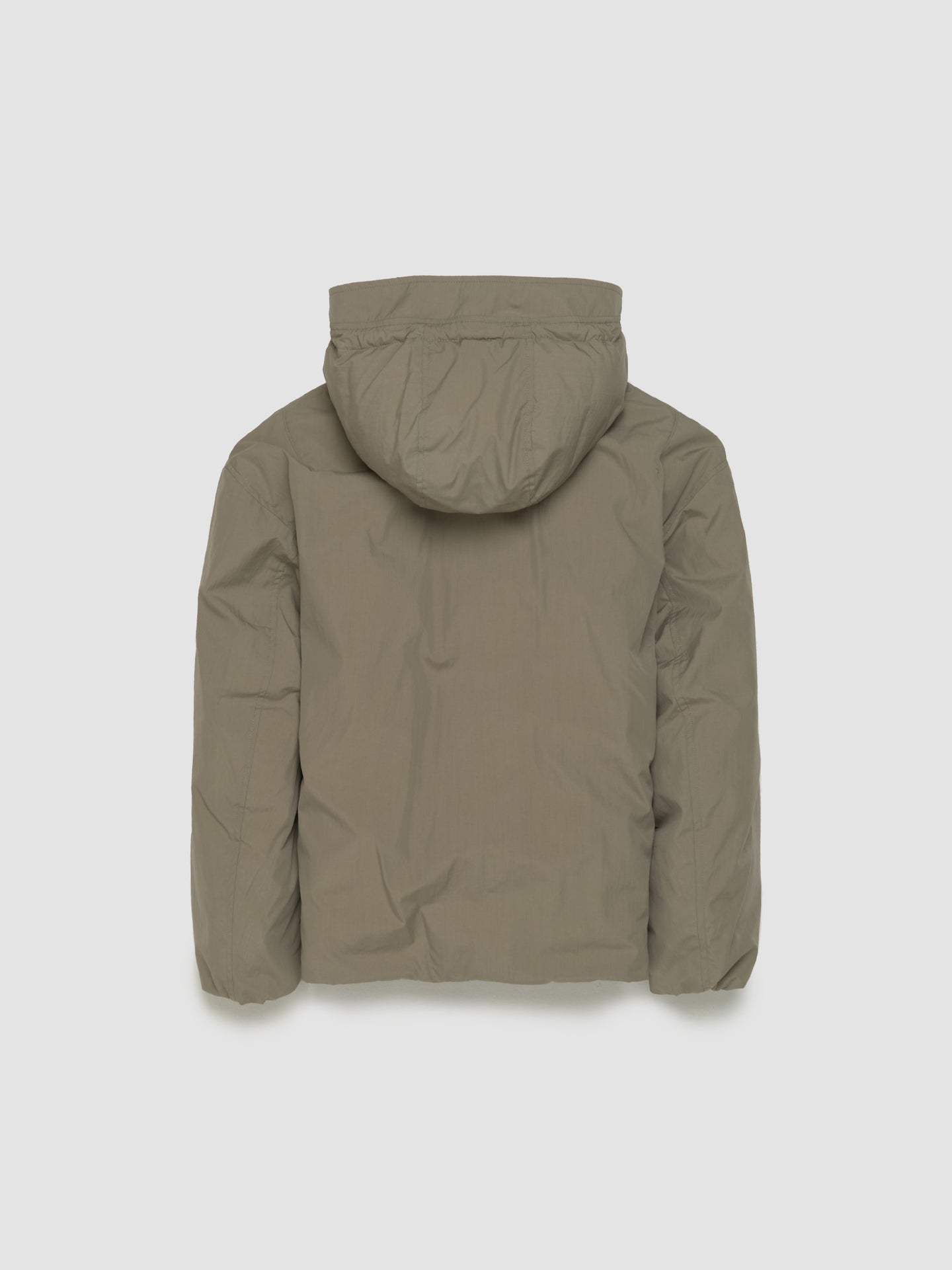 Hooded Puffer Blouson in Desert Sage