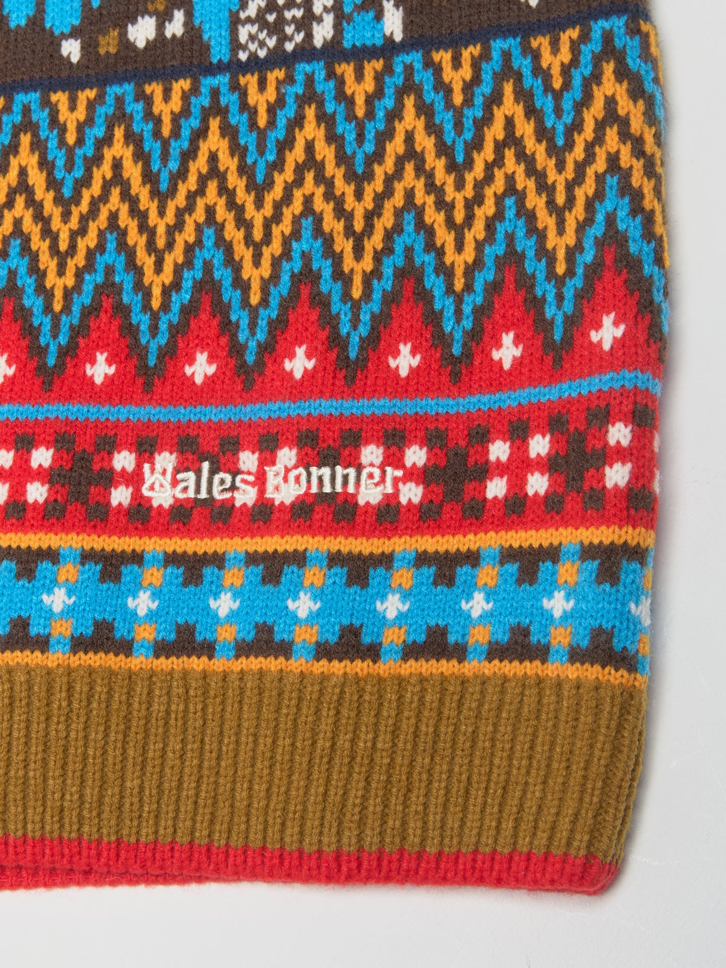 x Wales Bonner Knitted Vest in Multicolor