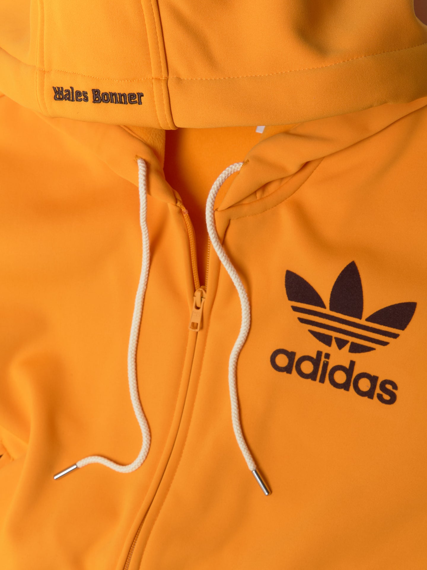 x Wales Bonner Track Hoodie in EQT Orange