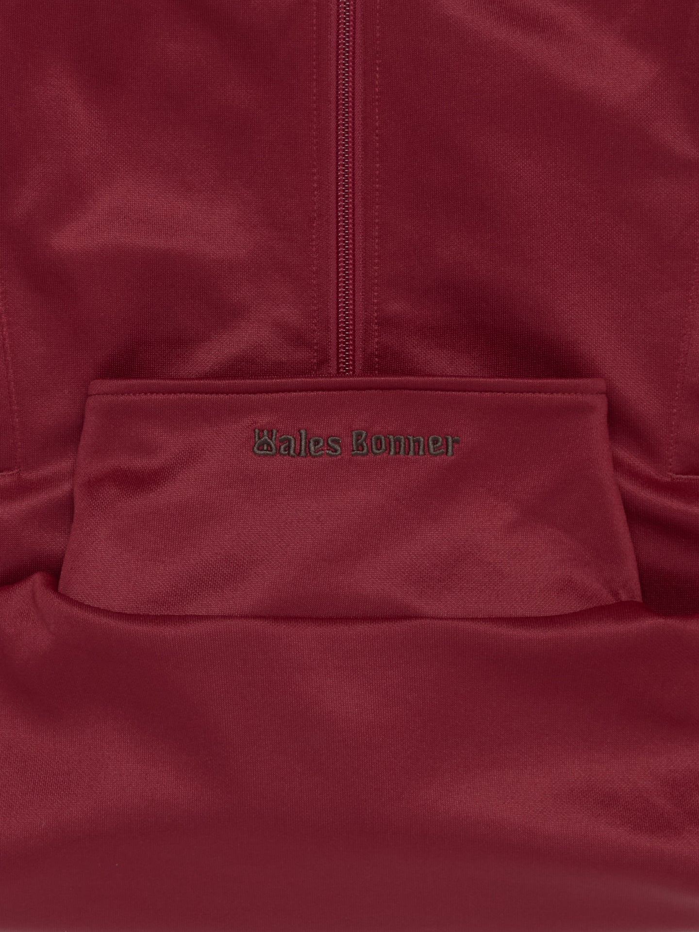 x Wales Bonner Women's Track Top in Burgundy