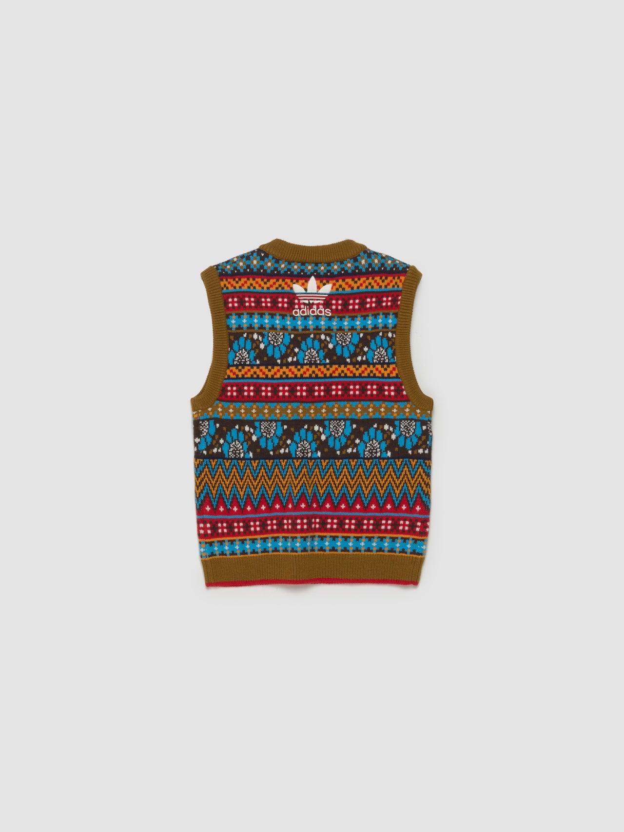 x Wales Bonner Knitted Vest in Multicolor