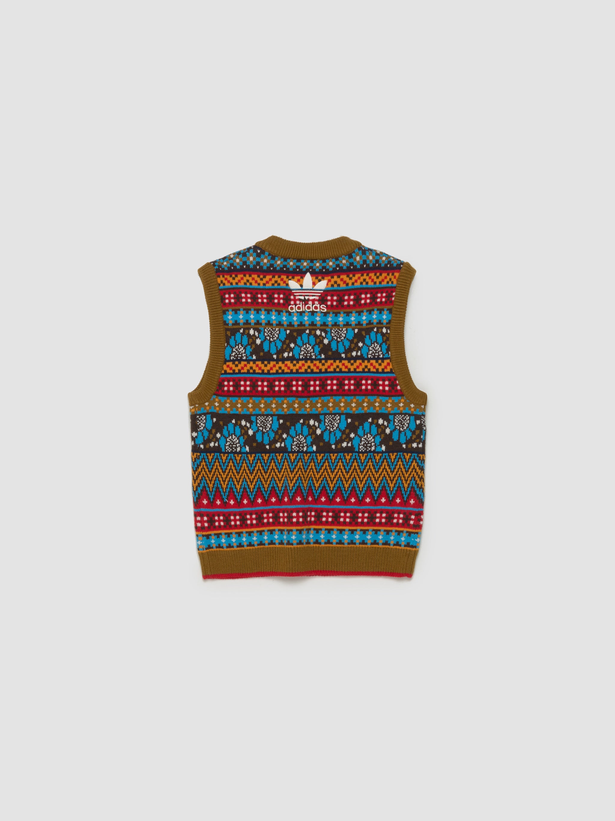 x Wales Bonner Knitted Vest in Multicolor