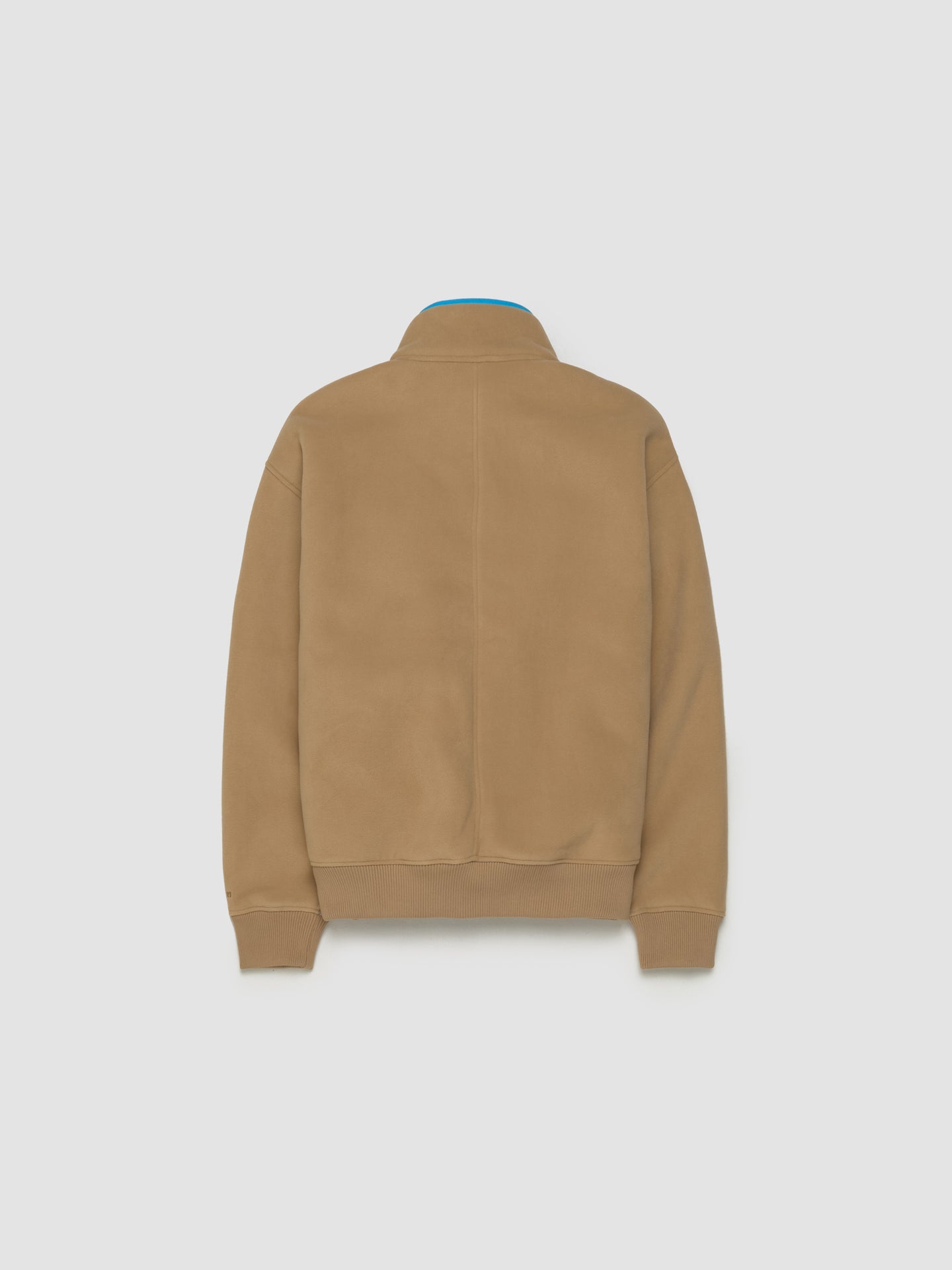 x Wales Bonner Fleece Jacket in Beige & Cyan