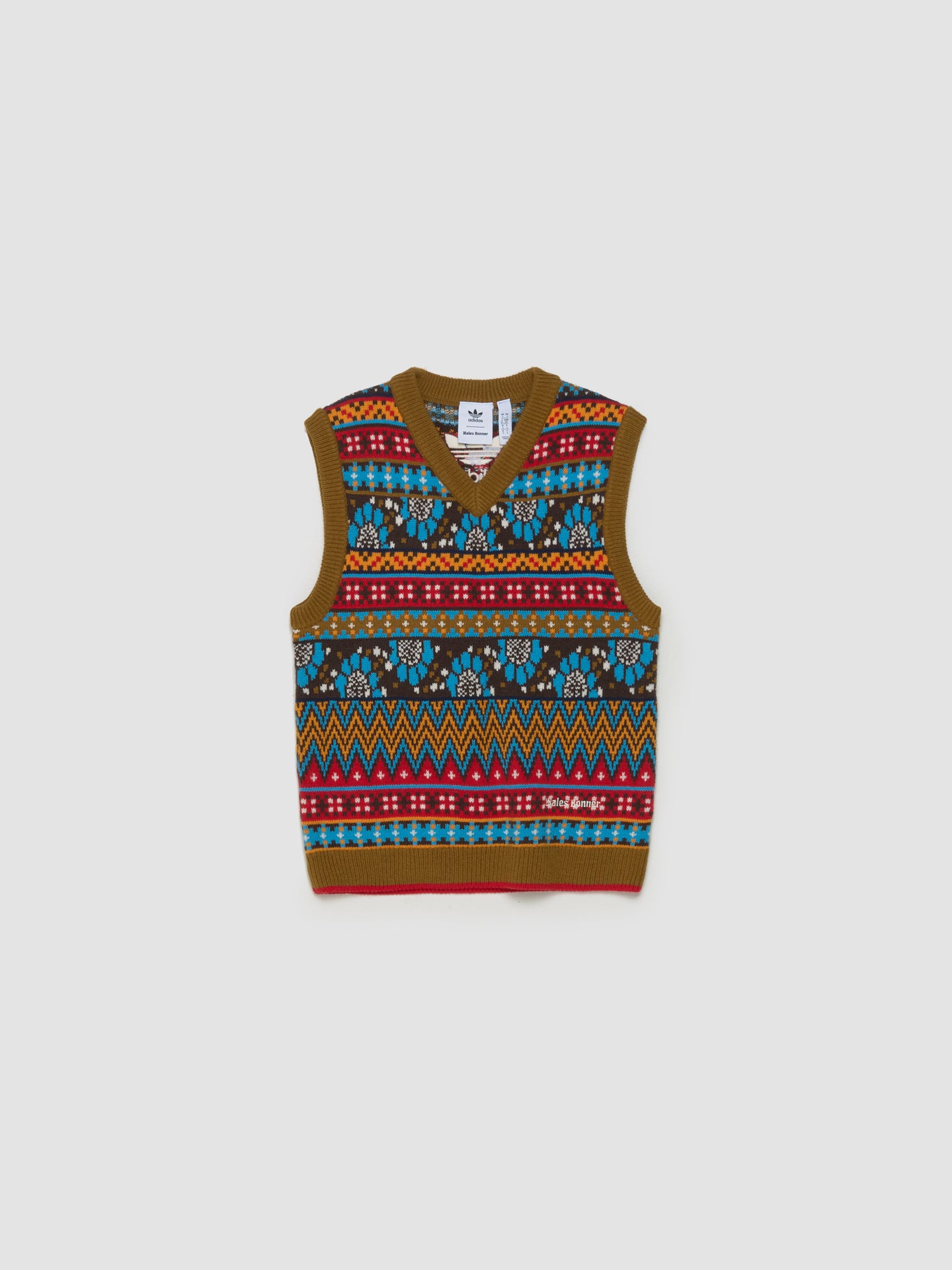 x Wales Bonner Knitted Vest in Multicolor