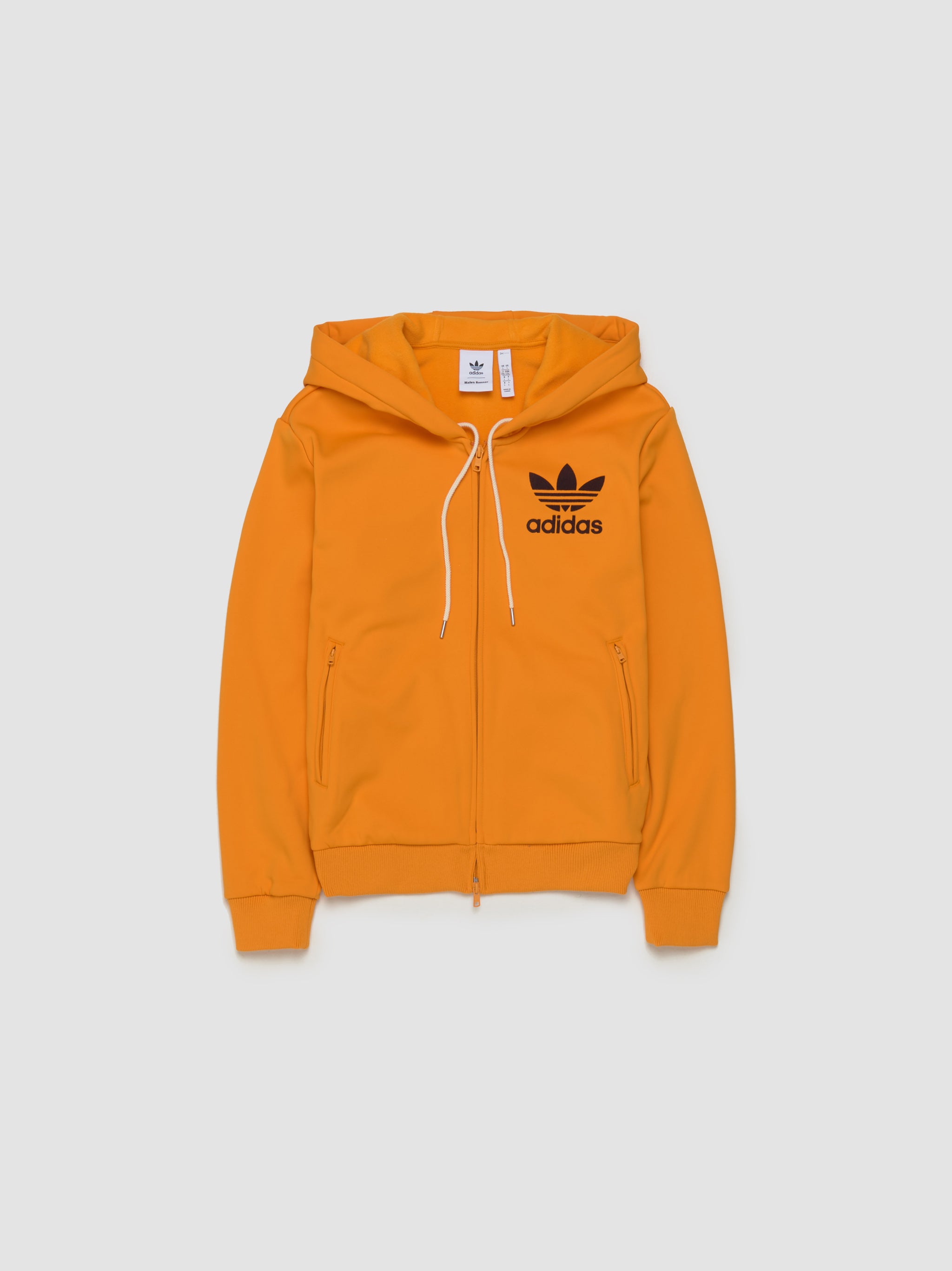 x Wales Bonner Track Hoodie in EQT Orange