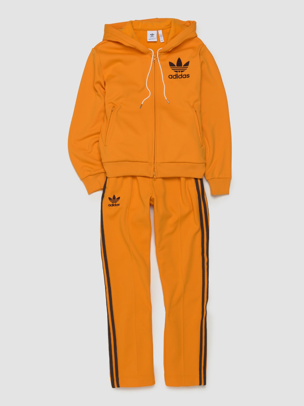 x Wales Bonner Track Hoodie in EQT Orange