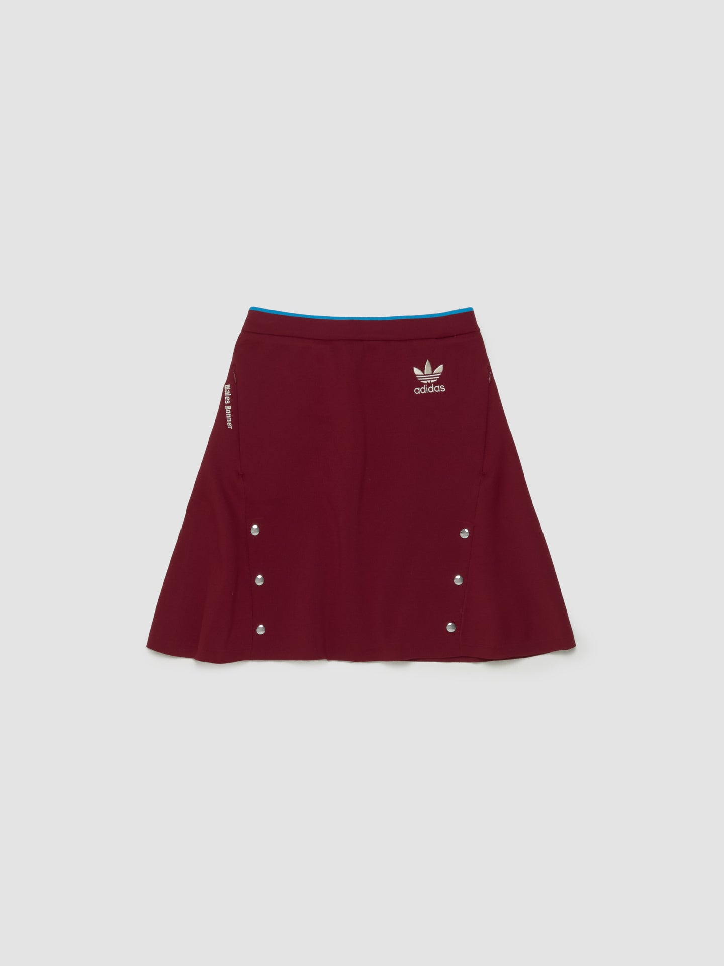x Wales Bonner Women's Knitted Skirt in Burgundy