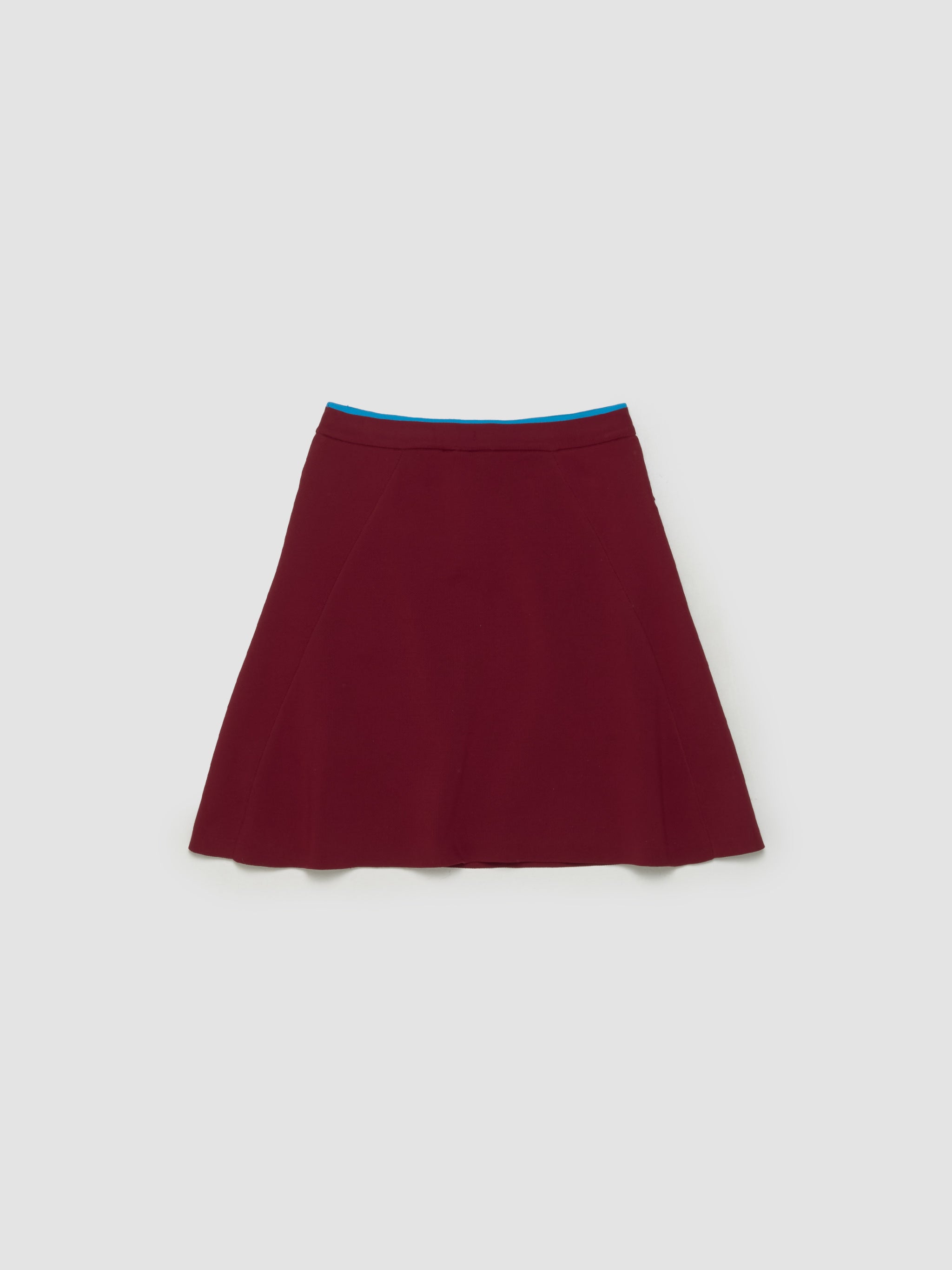 Burgundy skirt in store clearance