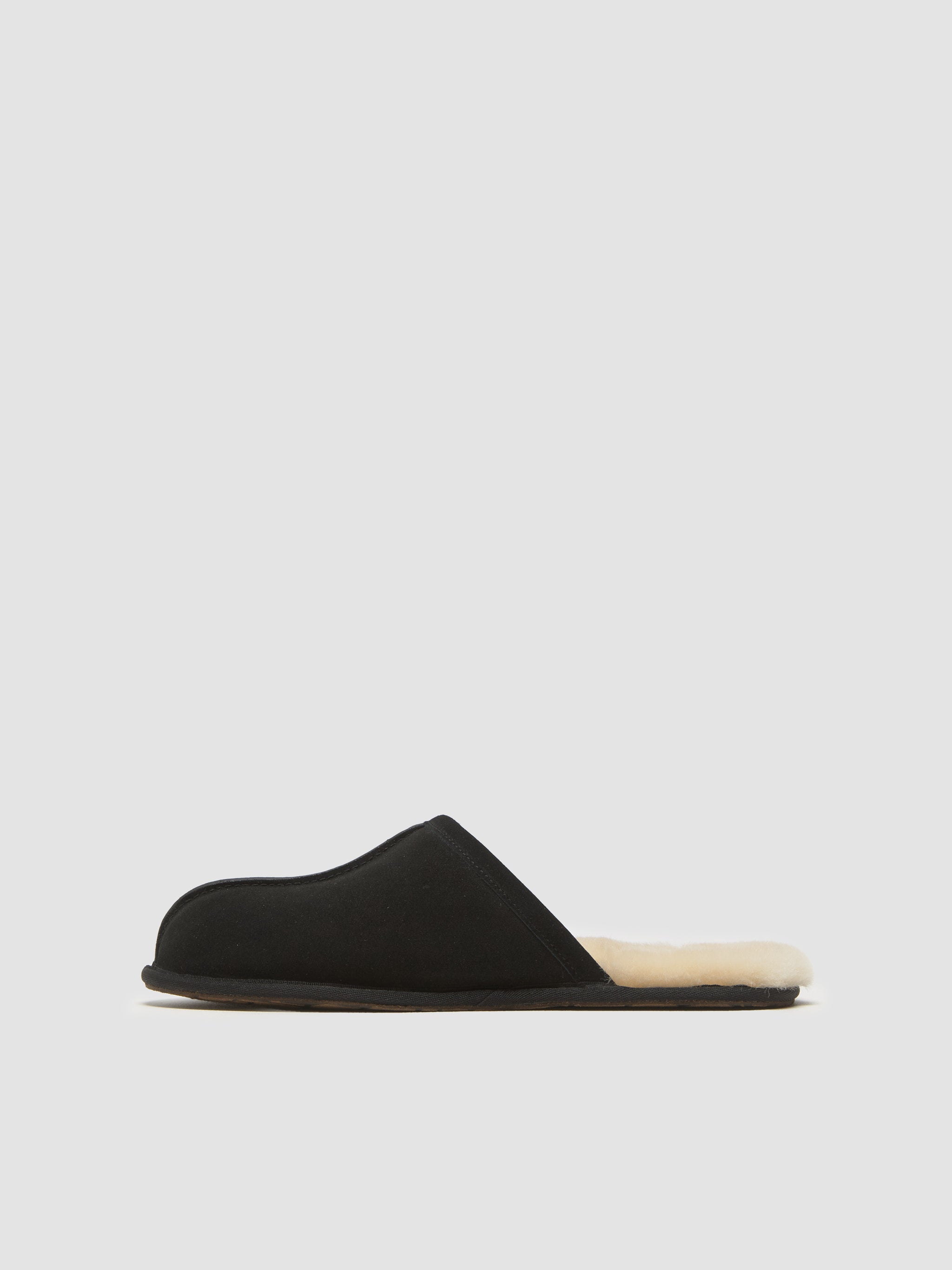 Scuff Slippers in Black