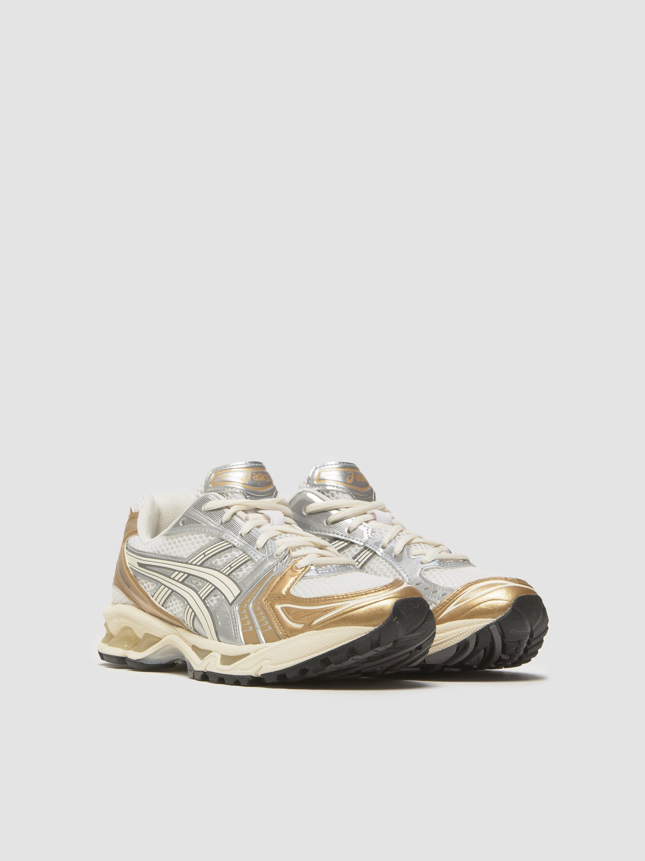 GEL-KAYANO 14 Sneaker in White & Gold