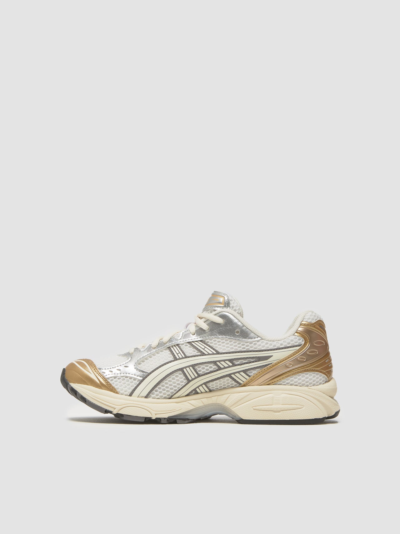 GEL-KAYANO 14 Sneaker in White & Gold